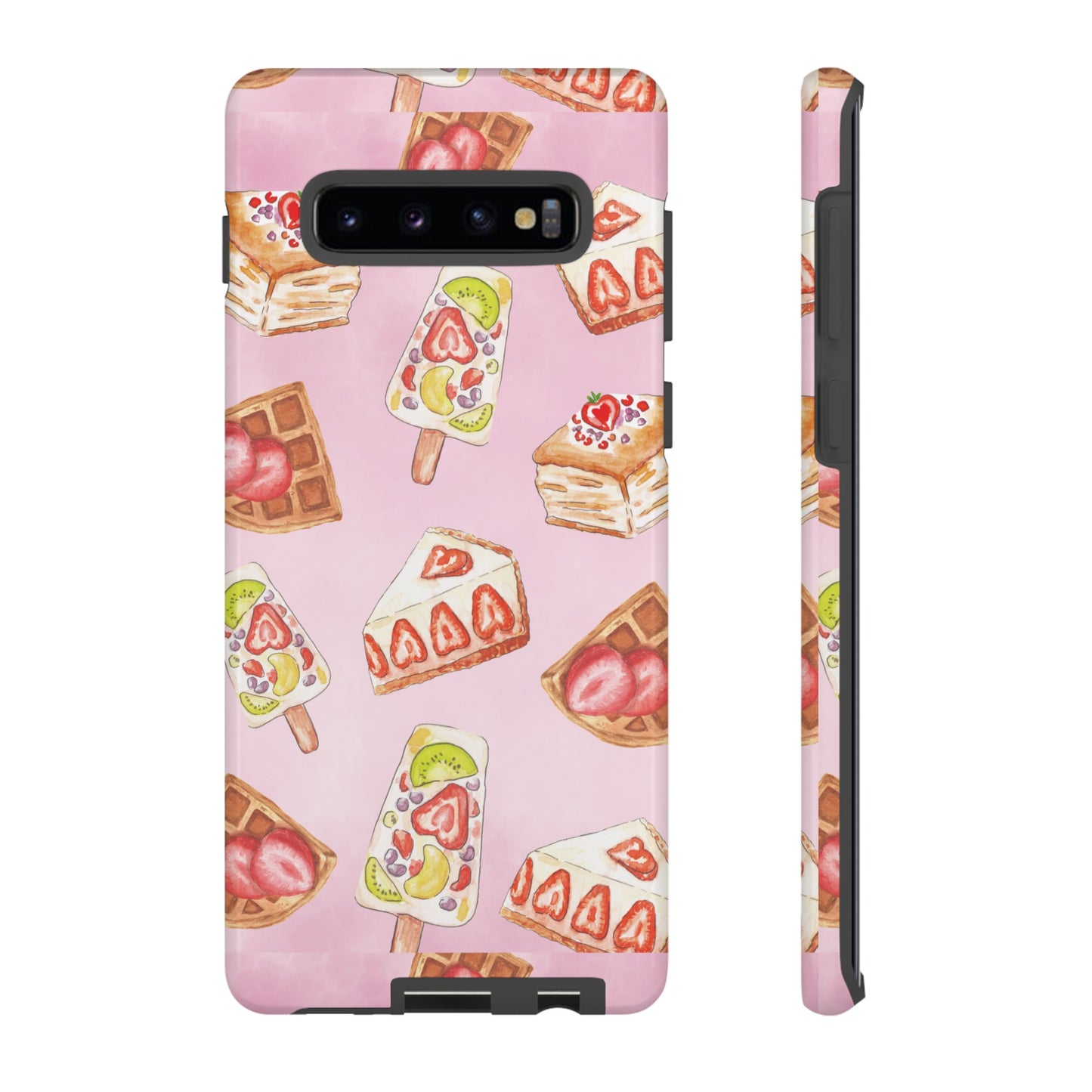 Assorted Dessert Wallpaper Phone Case | iPhone 15 Plus/ Pro, 14, 13, 12| Google Pixel 7, Pro, 5| Samsung Galaxy S23 All Major Phone Models