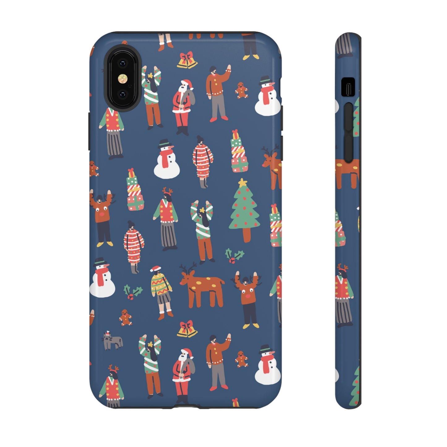 Christmas Party Wallpaper Phone Case | iPhone 15 Plus/ Pro, 14, 13, 12| Google Pixel 7, Pro, 5| Samsung Galaxy S23 All Major Phone Models