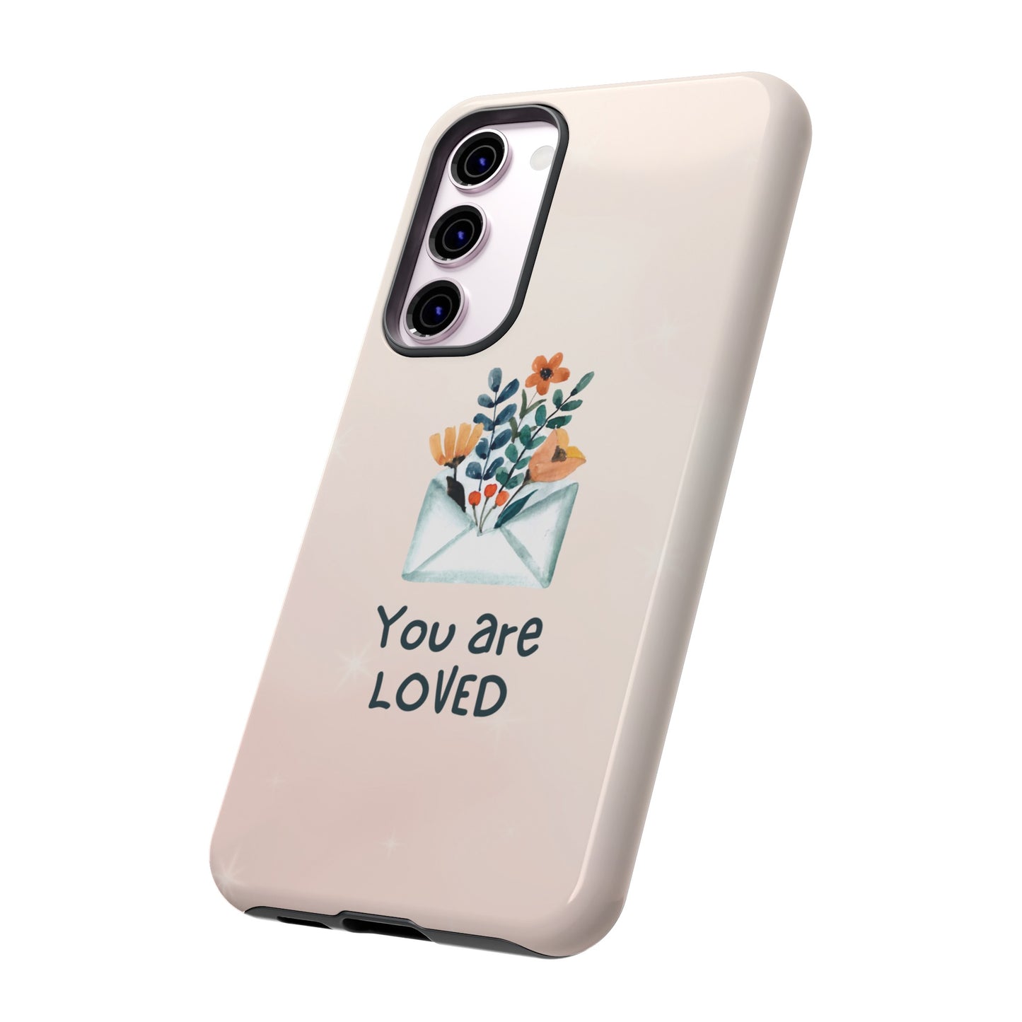 You Are Loved Phone Case | iPhone 15 Plus/ Pro, 14, 13, 12| Google Pixel 7, Pro, 5| Samsung Galaxy S23 All Major Phone Models