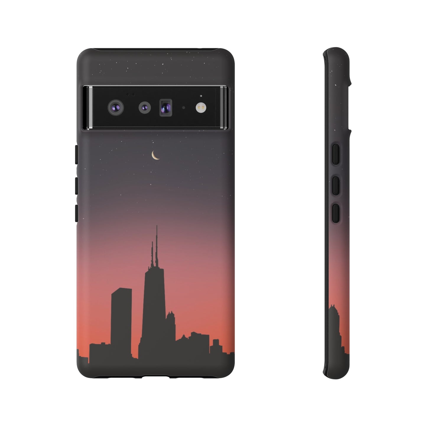 Chicago Skyline Wallpaper Phone Case | iPhone 15 Plus/ Pro, 14, 13, 12| Google Pixel 7, Pro, 5| Samsung Galaxy S23 All Major Phone Models