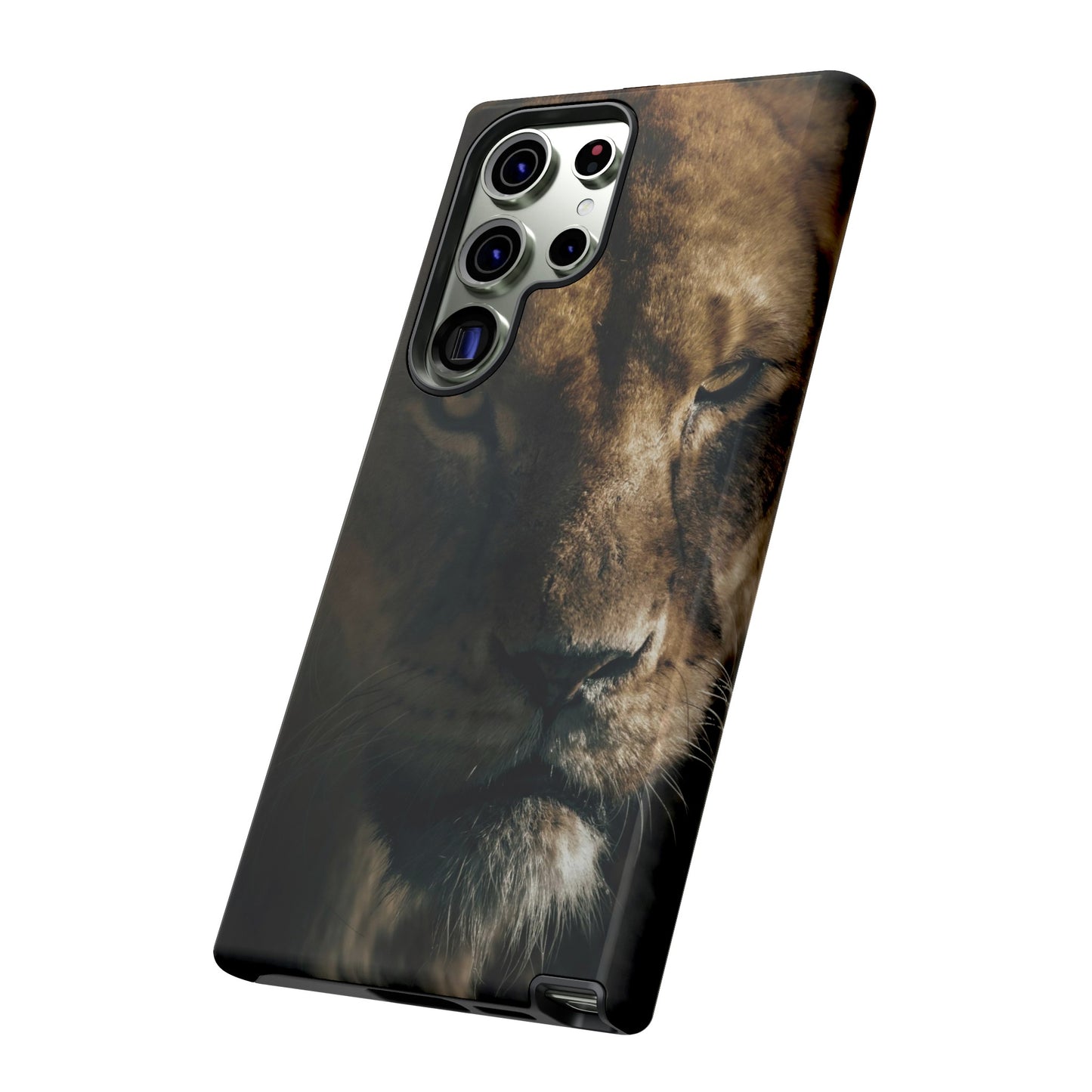 Lion Wallpaper Phone Case | iPhone 15 Plus/ Pro, 14, 13, 12| Google Pixel 7, Pro, 5| Samsung Galaxy S23 All Major Phone Models