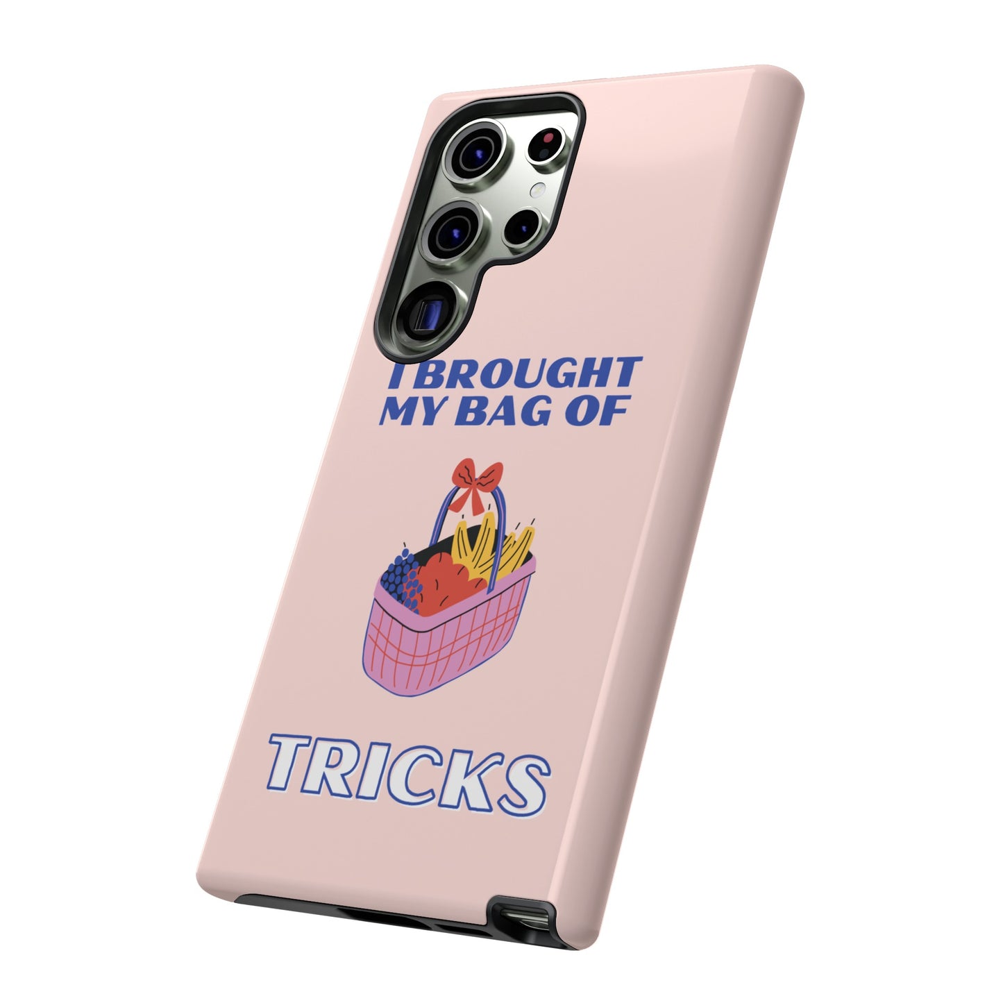 I Brought My Bag Of Tricks Wallpaper Phone Case | iPhone 15 Plus/ Pro, 14, 13, 12| Google Pixel 7, Pro, 5| Samsung Galaxy S23 All Major Phone Models