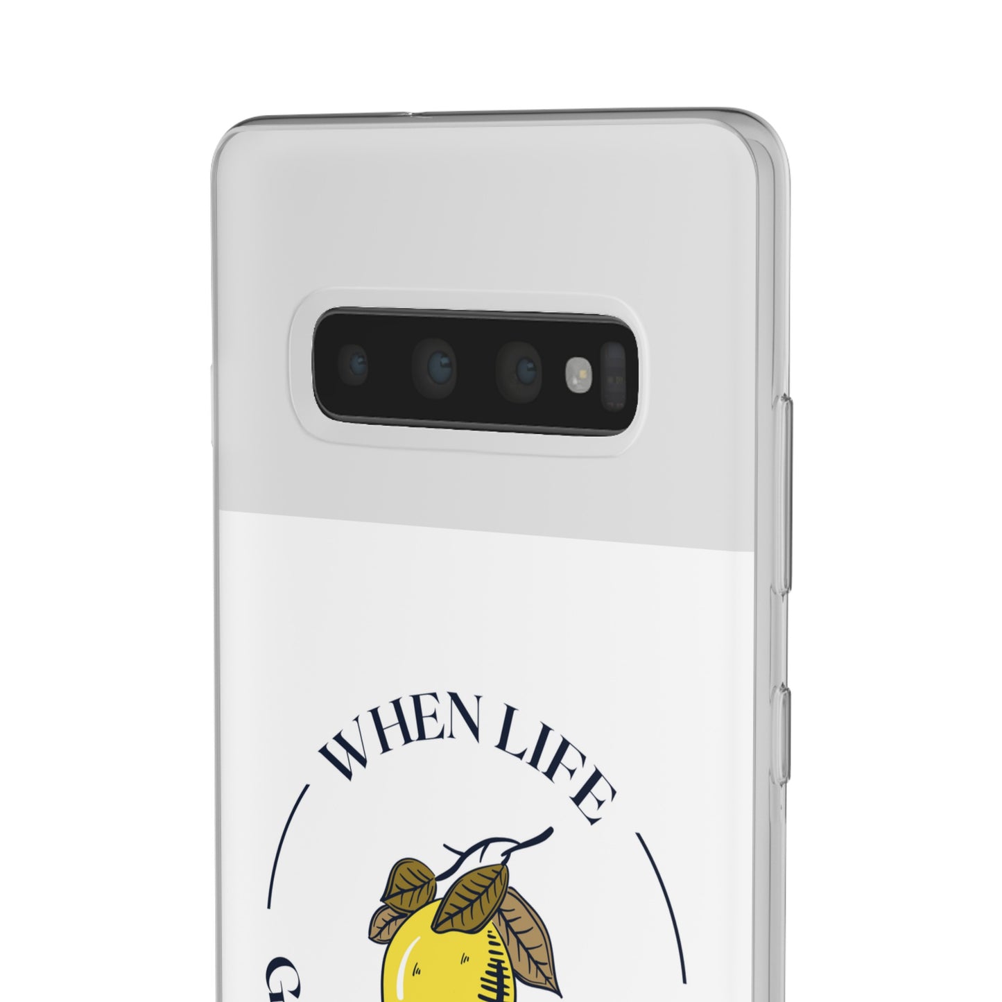 When Life Gives You Lemons Phone Case | iPhone 15 Plus/ Pro, 14, 13, 12| Samsung Galaxy S23 Models