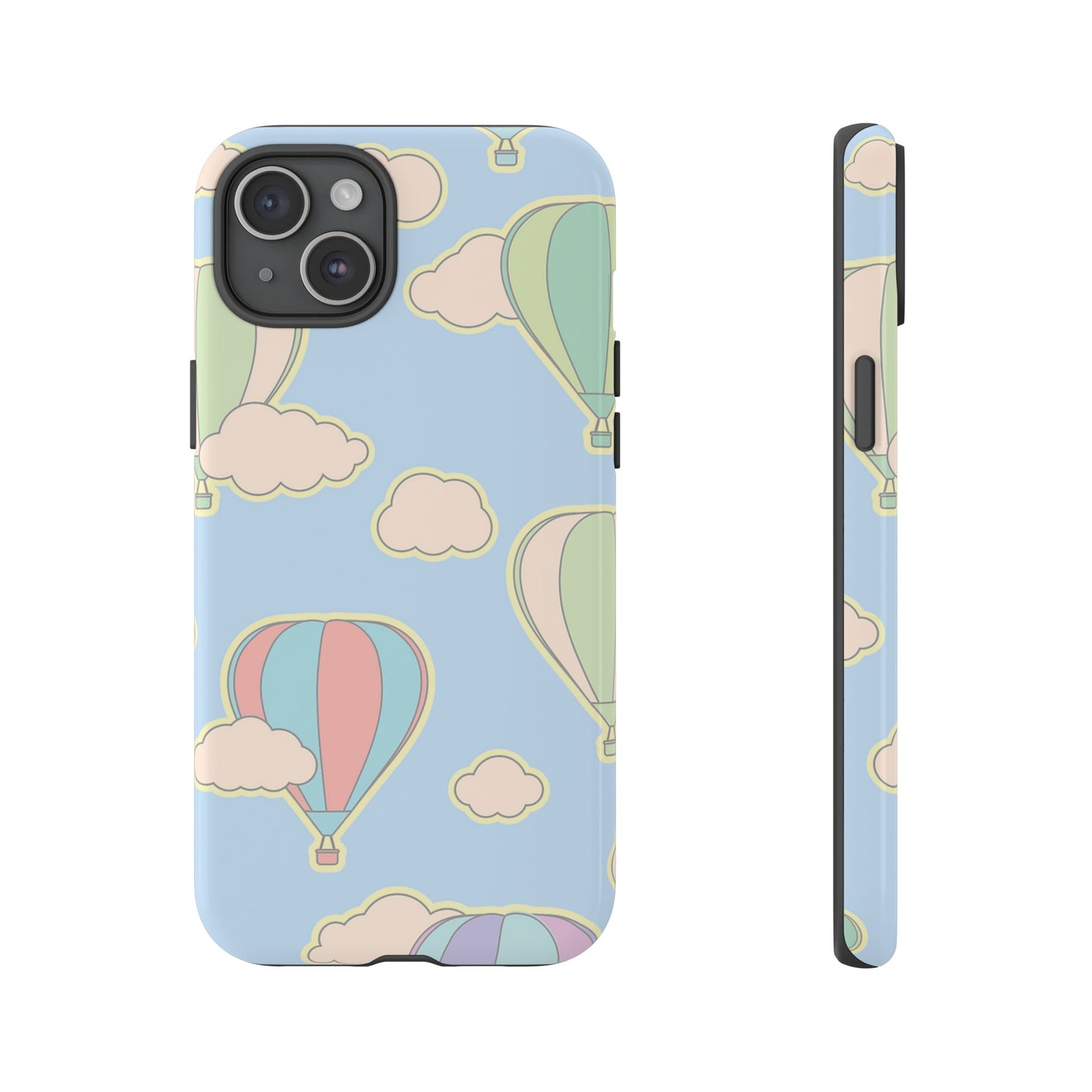 Hot Air Balloon Wallpaper Phone Case | iPhone 15 Plus/ Pro, 14, 13, 12| Google Pixel 7, Pro, 5| Samsung Galaxy S23 All Major Phone Models