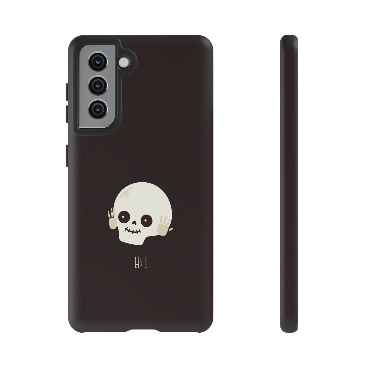 Hello Skull Phone Case | iPhone 15 Plus/ Pro, 14, 13, 12| Google Pixel 7, Pro, 5| Samsung Galaxy S23 All Major Phone Models