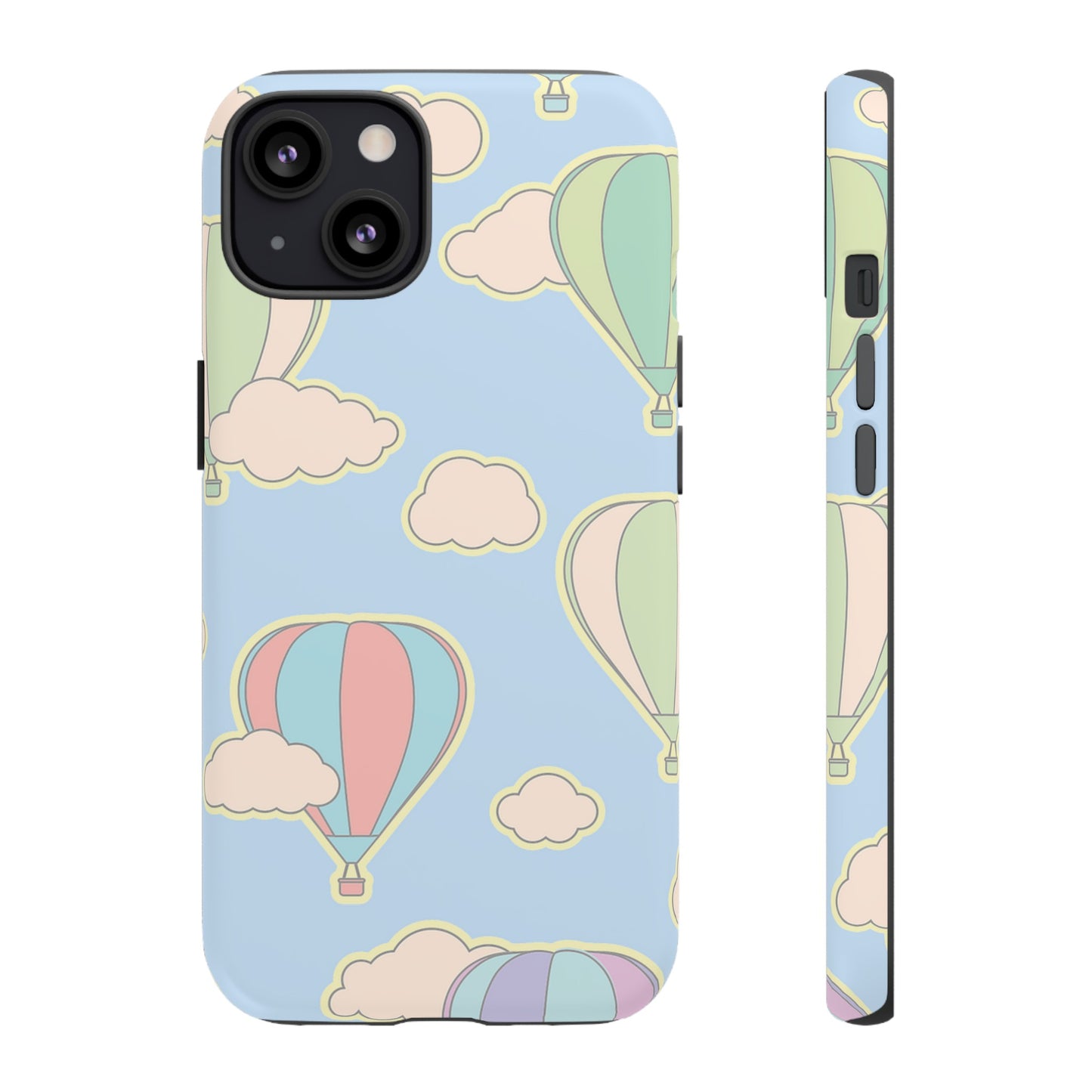 Hot Air Balloon Wallpaper Phone Case | iPhone 15 Plus/ Pro, 14, 13, 12| Google Pixel 7, Pro, 5| Samsung Galaxy S23 All Major Phone Models