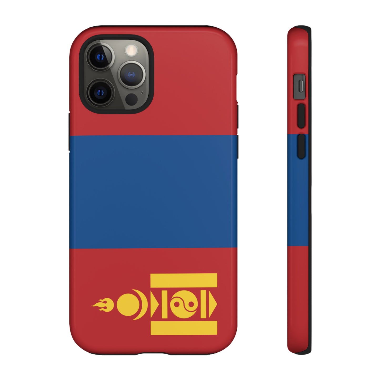 Mongolia Flag Phone Case | iPhone 15 Plus/ Pro, 14, 13, 12| Google Pixel 7, Pro, 5| Samsung Galaxy S23 All Major Phone Models