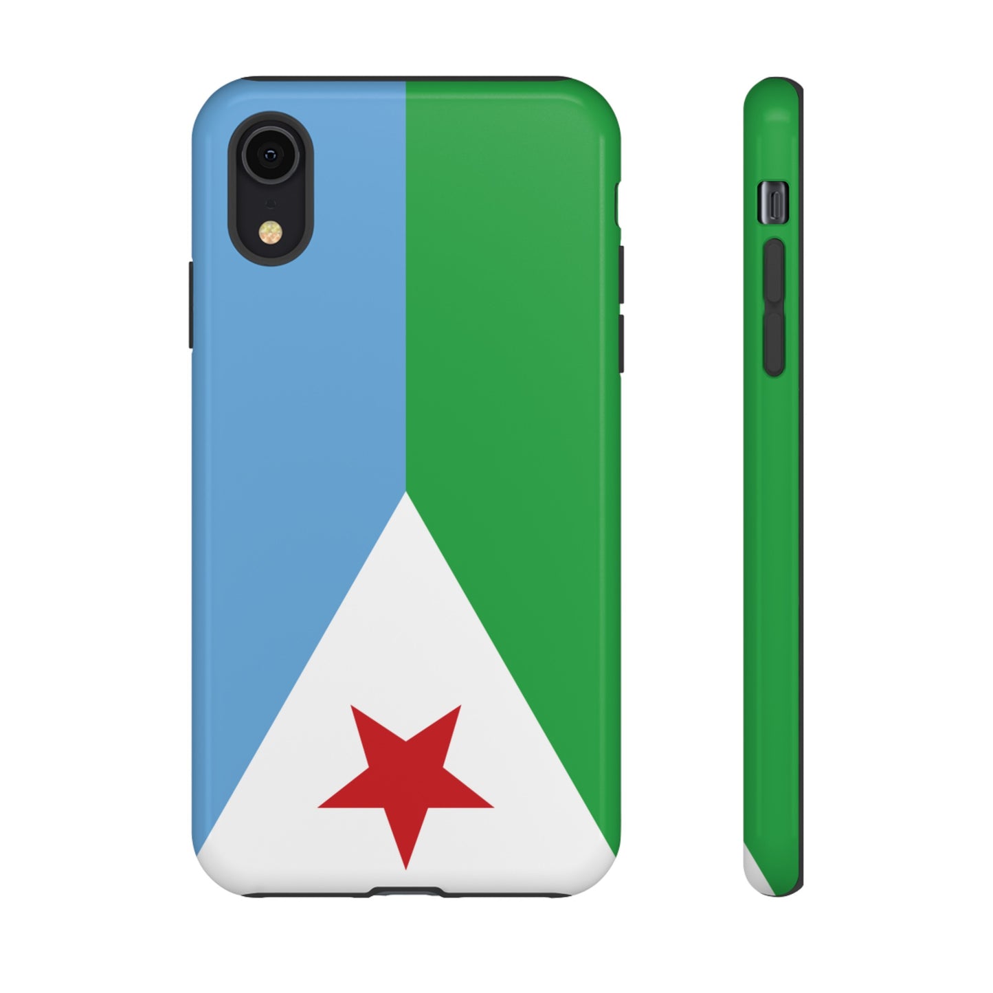 Djibouti Flag Phone Case | iPhone 15 Plus/ Pro, 14, 13, 12| Google Pixel 7, Pro, 5| Samsung Galaxy S23 All Major Phone Models