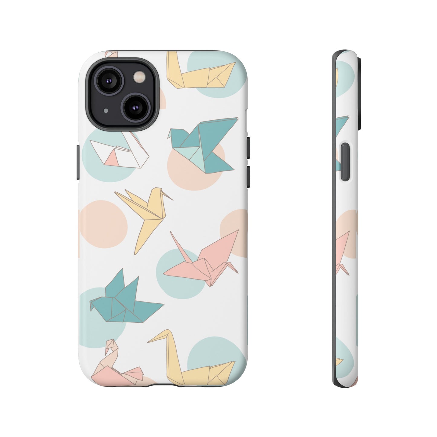 Origami Wallpaper Phone Case | iPhone 15 Plus/ Pro, 14, 13, 12| Google Pixel 7, Pro, 5| Samsung Galaxy S23 All Major Phone Models