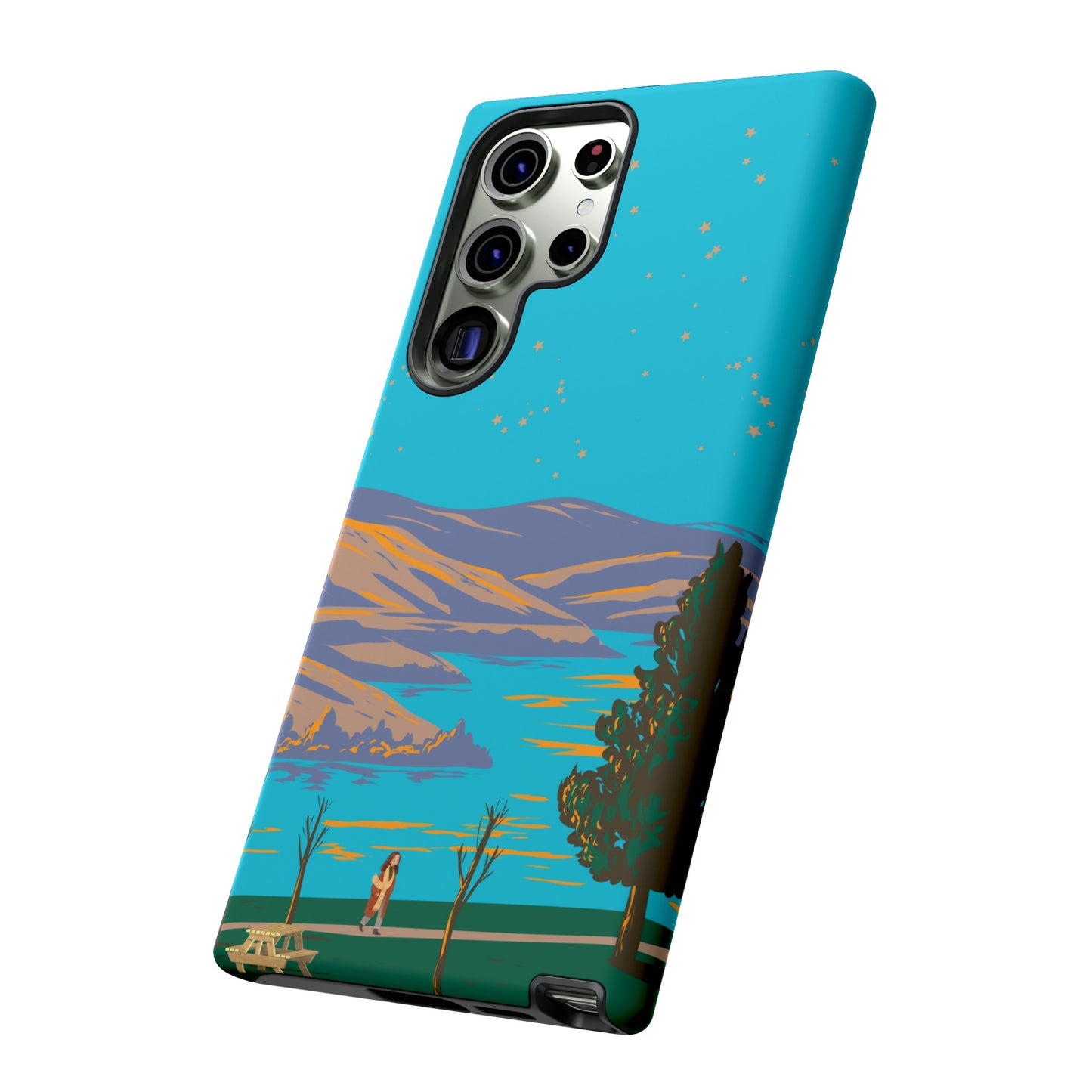 Afternoon Stroll Phone Case| iPhone 15 Plus/ Pro, 14, 13, 12| Google Pixel 7, Pro, 5| Samsung Galaxy S23 All Major Phone Models