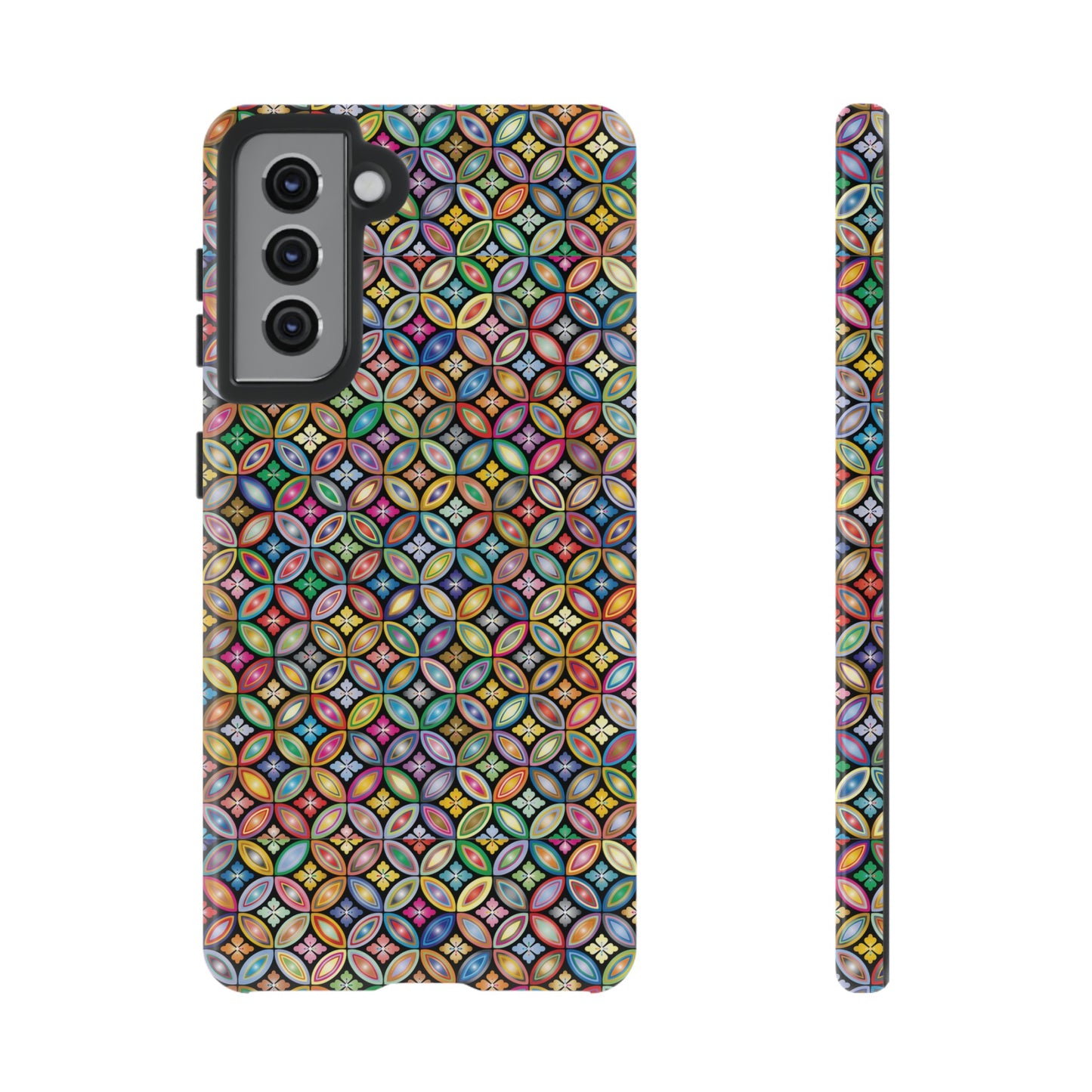 Geometric Pattern Wallpaper Phone Case | iPhone 15 Plus/ Pro, 14, 13, 12| Google Pixel 7, Pro, 5| Samsung Galaxy S23 All Major Phone Models