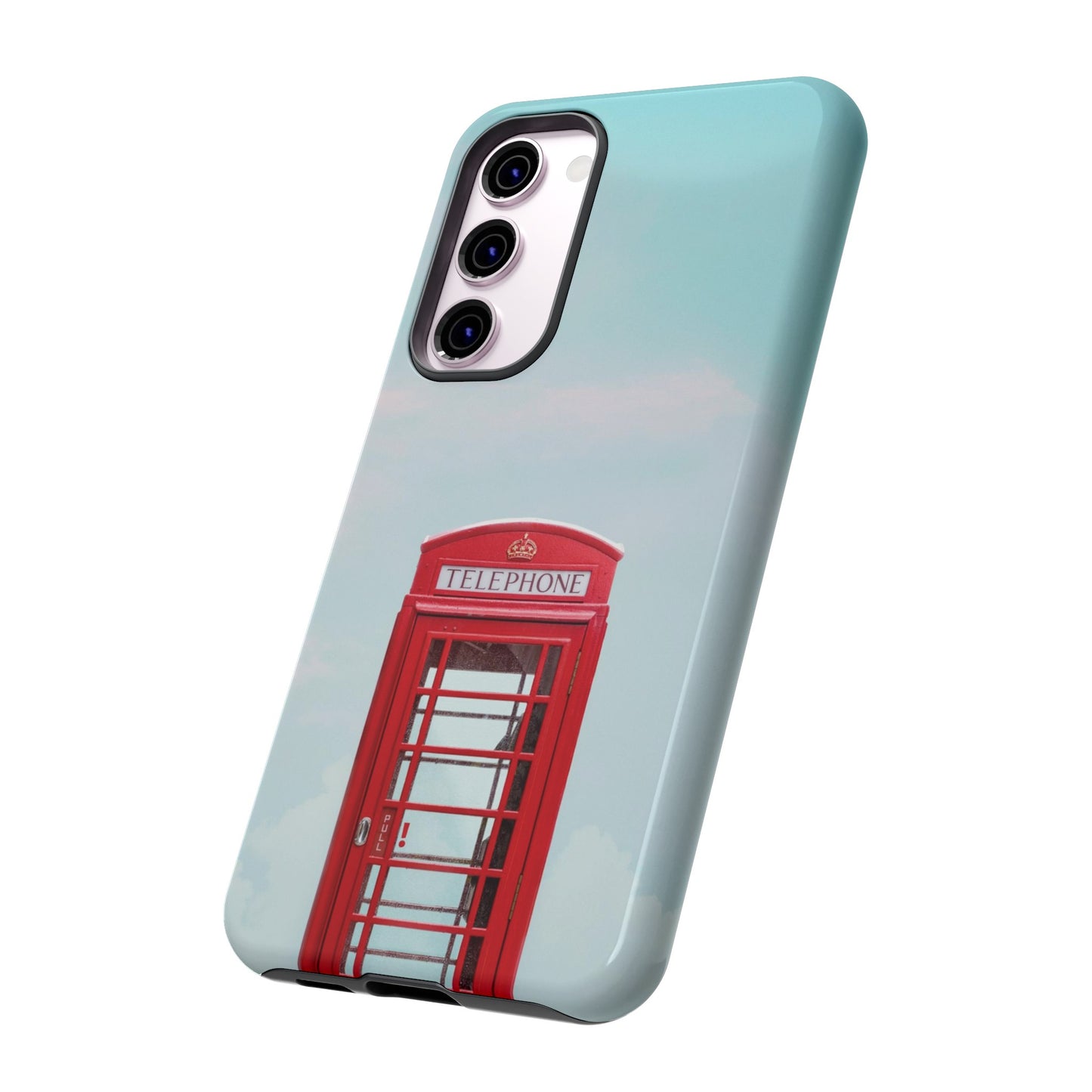 Telephone Booth Wallpaper Phone Case |iPhone 15 Plus/ Pro, 14, 13, 12|Google Pixel 7, Pro, 5| Samsung Galaxy S23 All Major Phone Models