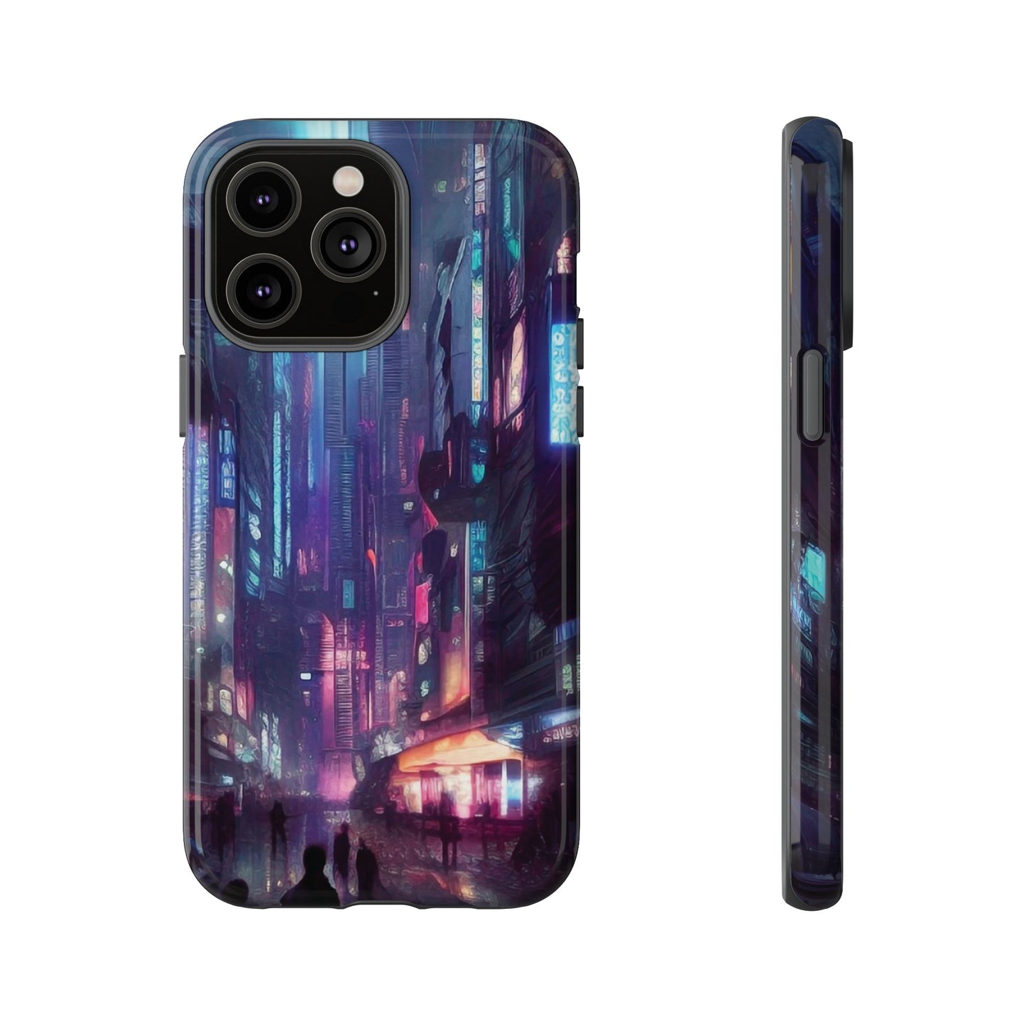 Futuristic Sci-Fi City Wallpaper Phone Case | iPhone 15 Plus/ Pro, 14, 13, 12| Google Pixel 7, Pro, 5| Samsung Galaxy S23 All Major Phone Models