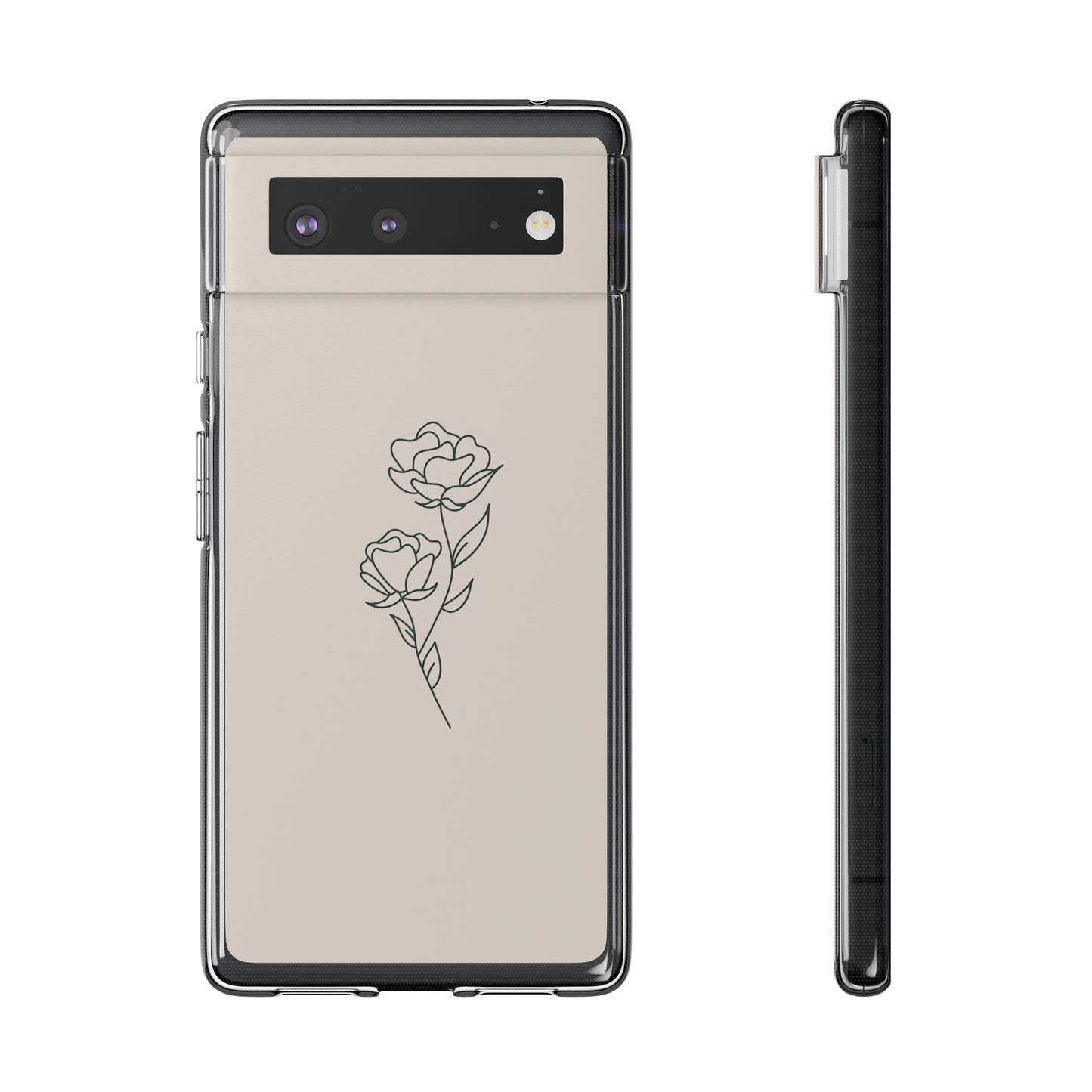 Simple Rose Phone Case | iPhone 15 Plus/ Pro, 14, 13, 12| Google Pixel 7, Pro, 5| Samsung Galaxy S23 All Major Phone Models