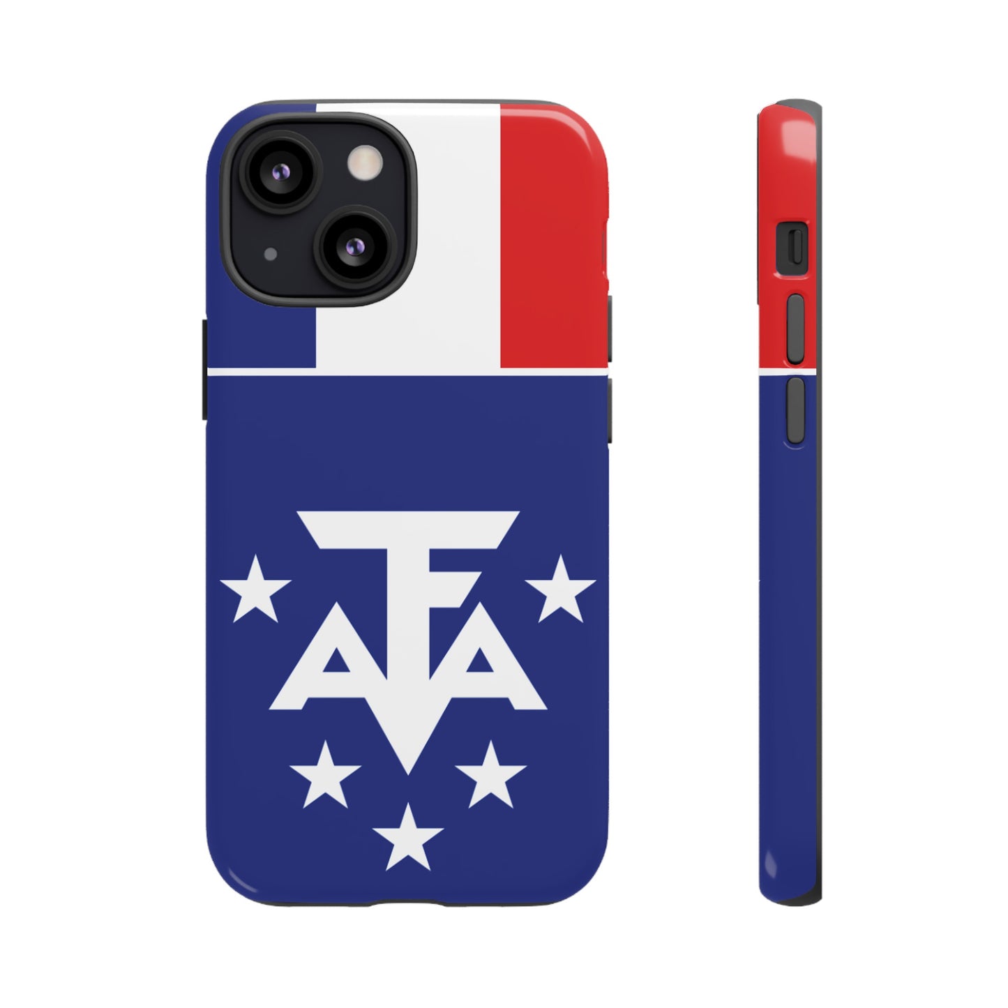 French Southern And Antarctic Lands Flag Phone Case | iPhone 15 Plus/ Pro, 14, 13, 12| Google Pixel 7, Pro, 5| Samsung Galaxy S23 All Major Phone Models