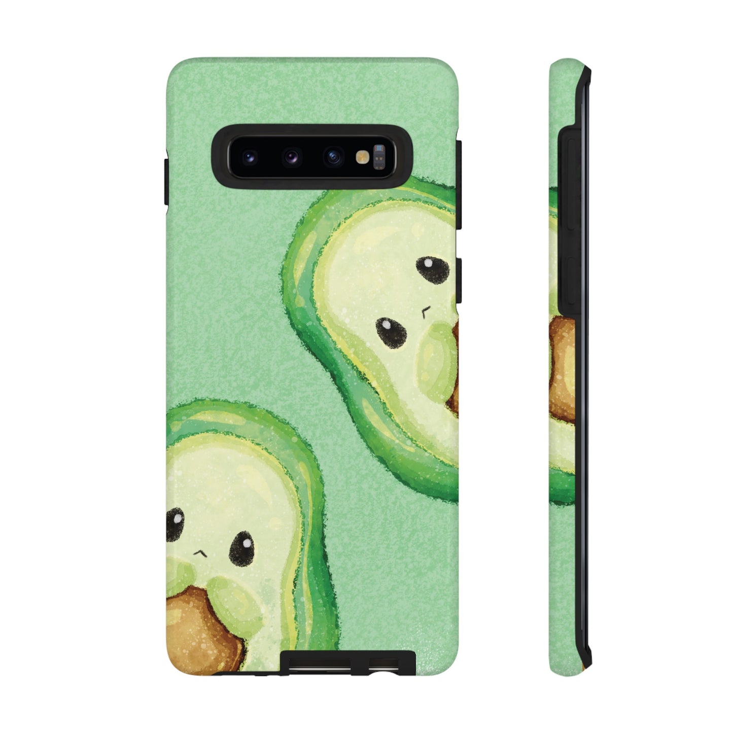 Avocado Friends Wallpaper Phone Case | iPhone 15 Plus/ Pro, 14, 13, 12| Google Pixel 7, Pro, 5| Samsung Galaxy S23 All Major Phone Models