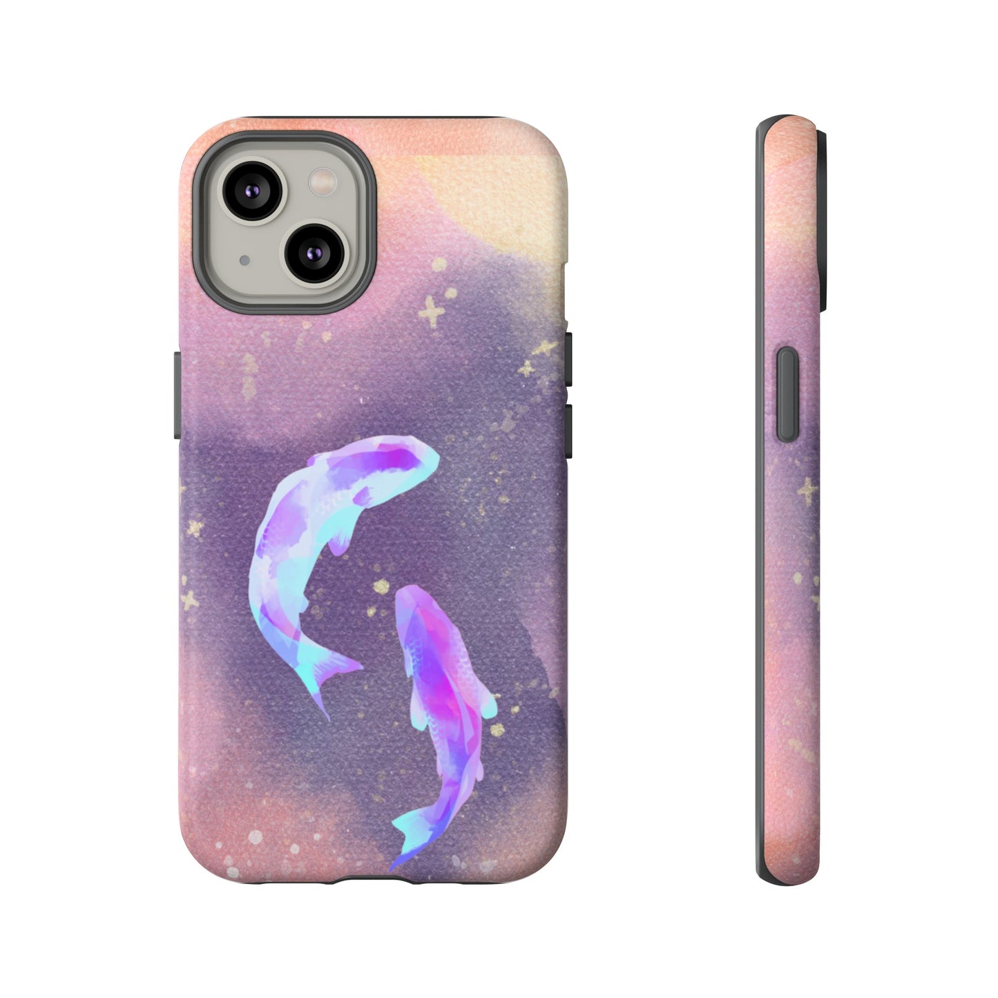 Cosmic Koi Phone Case | iPhone 15 Plus/ Pro, 14, 13, 12| Google Pixel 7, Pro, 5| Samsung Galaxy S23 All Major Phone Models