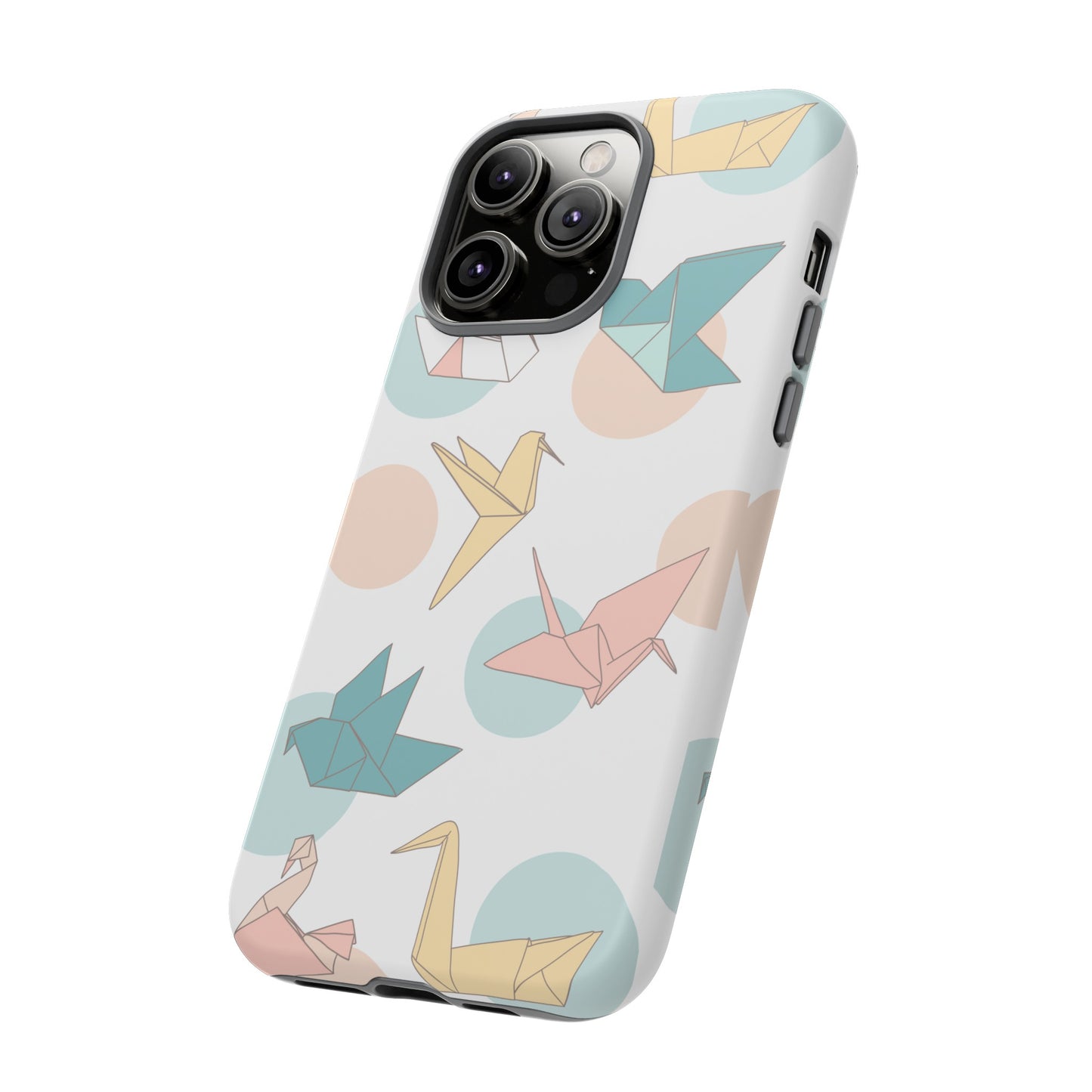 Origami Wallpaper Phone Case | iPhone 15 Plus/ Pro, 14, 13, 12| Google Pixel 7, Pro, 5| Samsung Galaxy S23 All Major Phone Models