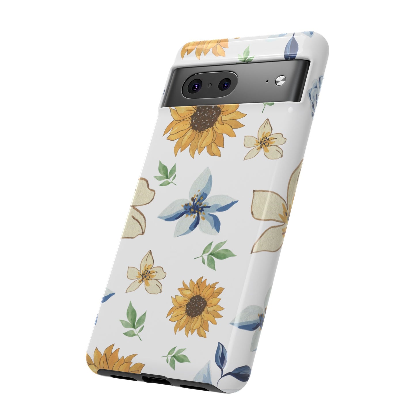 Beautiful Watercolour Flower Wallpaper Phone Case | iPhone 15 Plus/ Pro, 14, 13, 12| Google Pixel 7, Pro, 5| Samsung Galaxy S23 All Major Phone Models