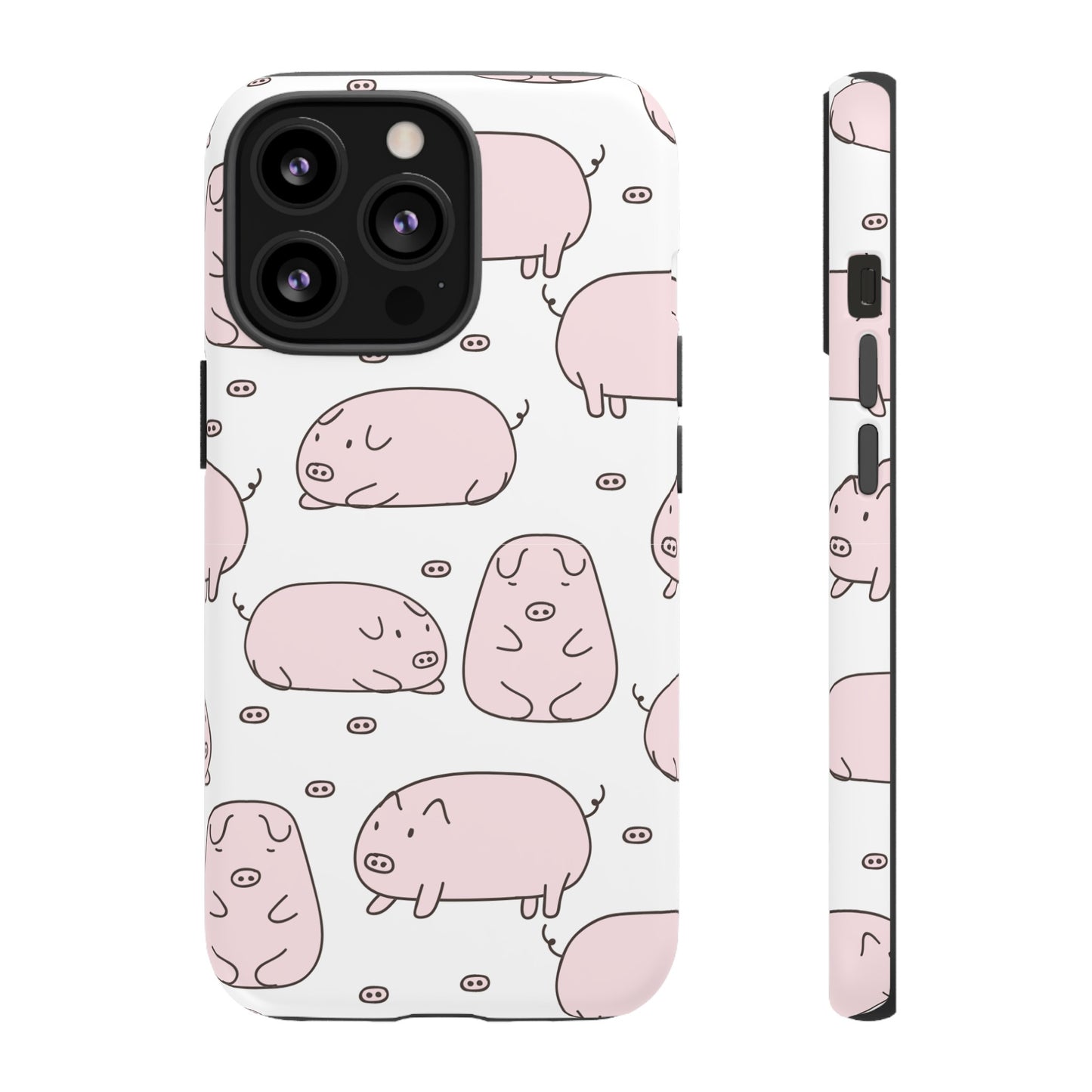 Pig Wallpaper Phone Case | iPhone 15 Plus/ Pro, 14, 13, 12| Google Pixel 7, Pro, 5| Samsung Galaxy S23 All Major Phone Models