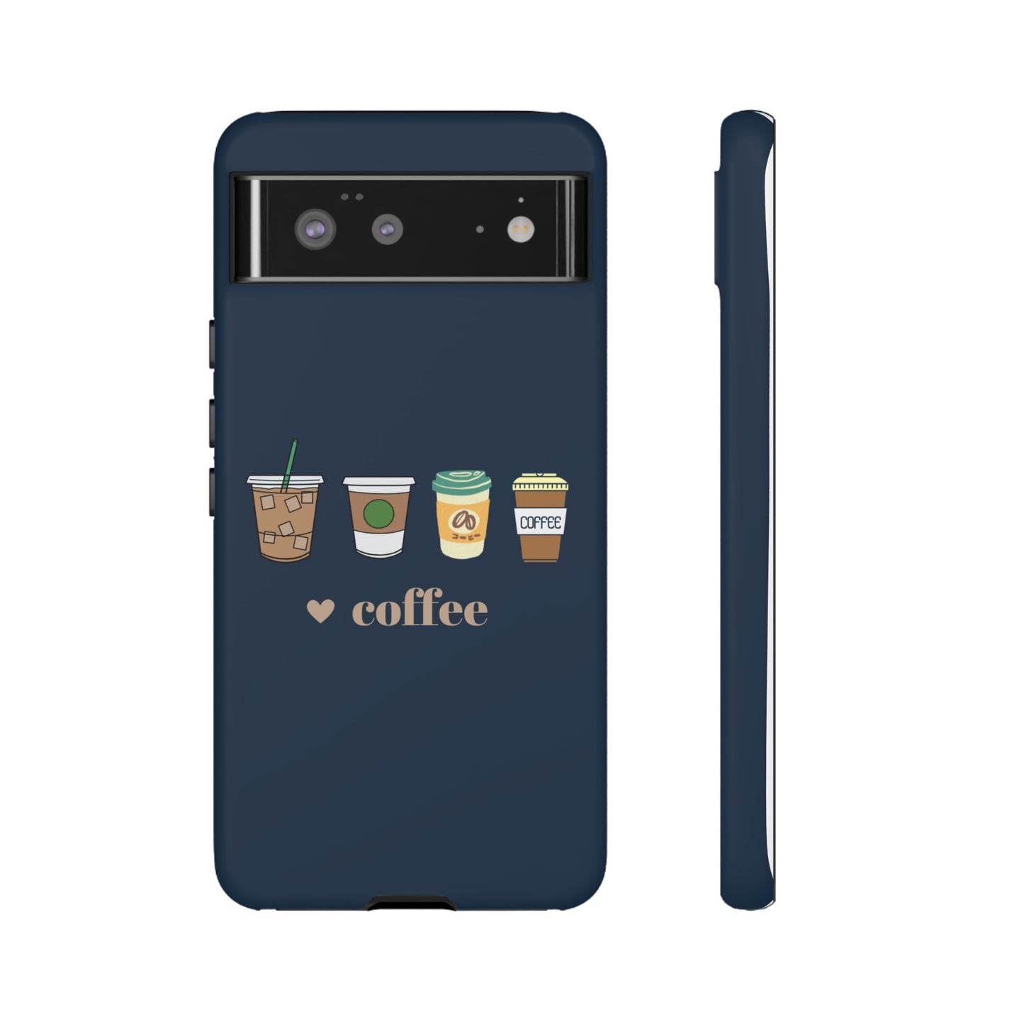 Coffee Wallpaper Phone Case | iPhone 15 Plus/ Pro, 14, 13, 12| Google Pixel 7, Pro, 5| Samsung Galaxy S23 All Major Phone Models