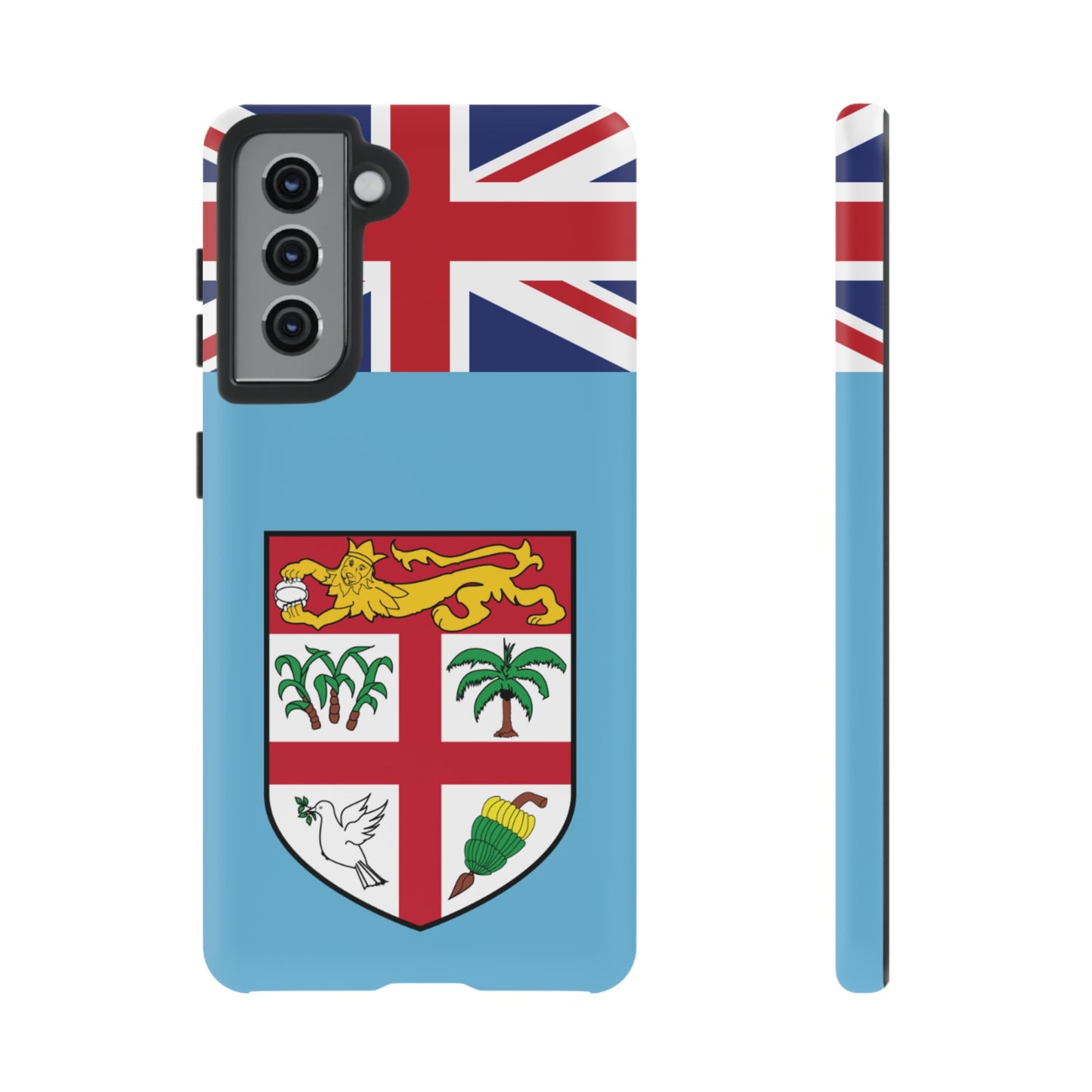 Fiji Flag Phone Case | iPhone 15 Plus/ Pro, 14, 13, 12| Google Pixel 7, Pro, 5| Samsung Galaxy S23 All Major Phone Models