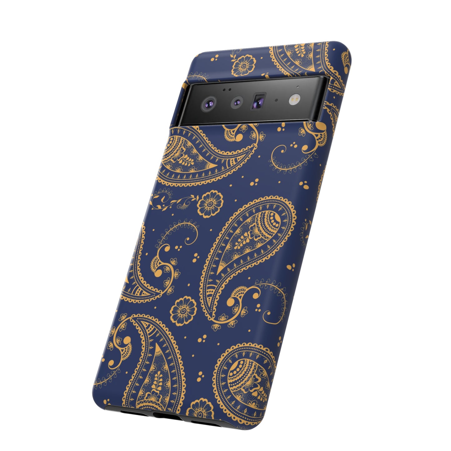 Indian Paisley Wallpaper Phone Case | iPhone 15 Plus/ Pro, 14, 13, 12| Google Pixel 7, Pro, 5| Samsung Galaxy S23 All Major Phone Models