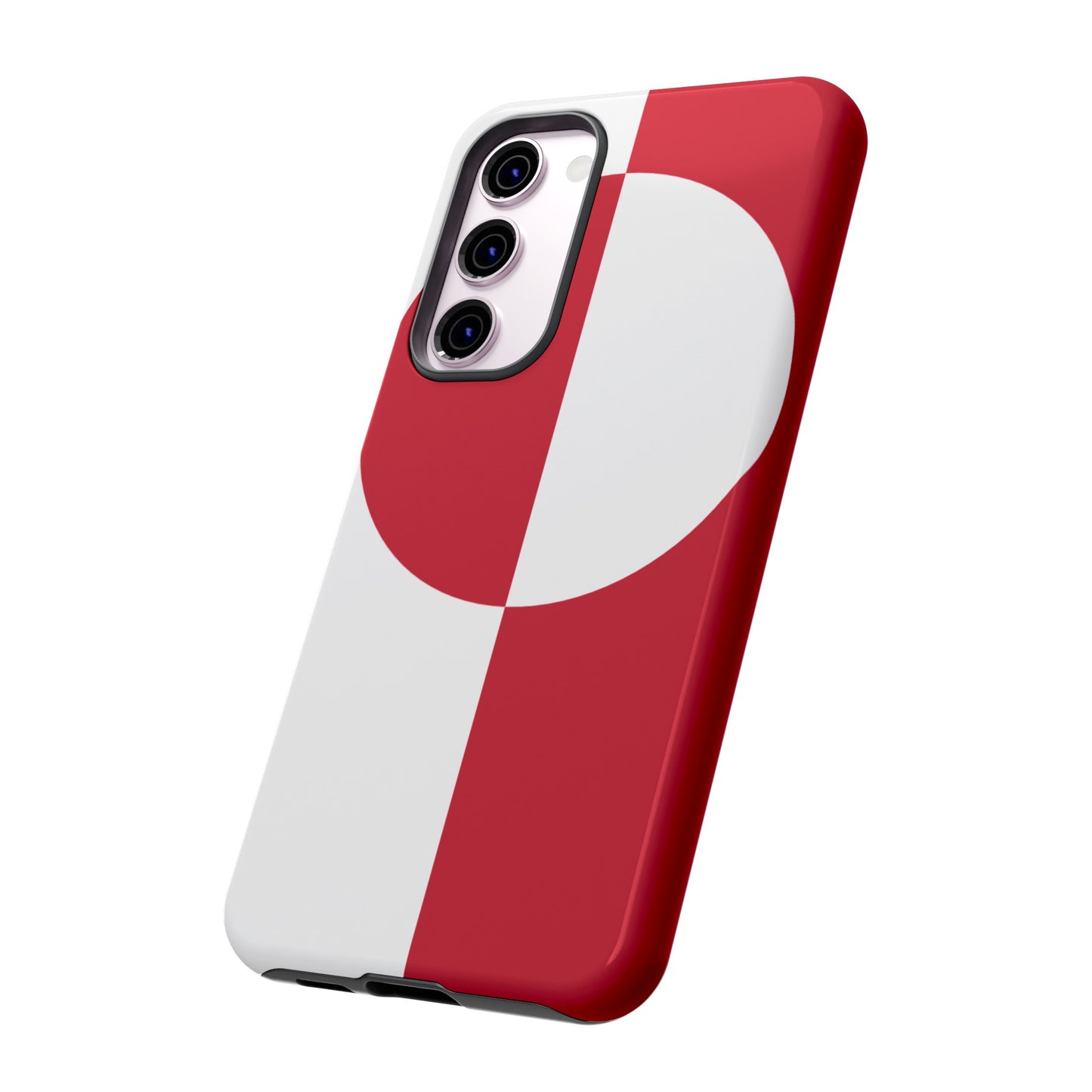 Greenland (Denmark) Flag Phone Case | iPhone 15 Plus/ Pro, 14, 13, 12| Google Pixel 7, Pro, 5| Samsung Galaxy S23 All Major Phone Models