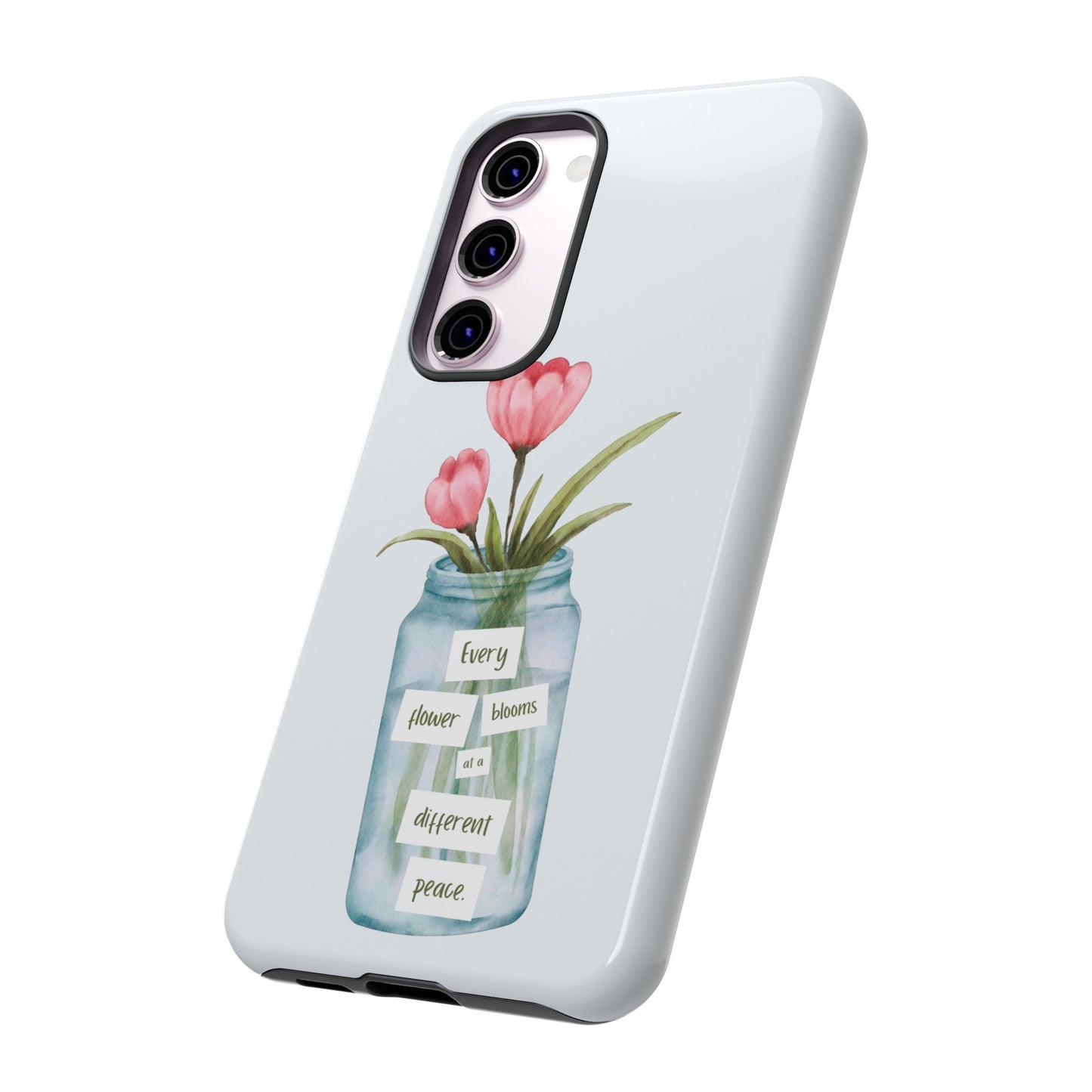 Flowers in a Jar Wallpaper Phone Case | iPhone 15 Plus/ Pro, 14, 13, 12| Google Pixel 7, Pro, 5| Samsung Galaxy S23 All Major Phone Models