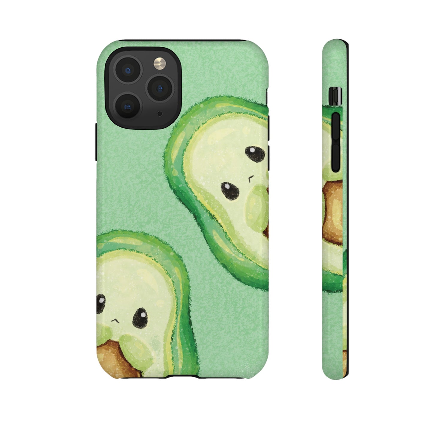 Avocado Friends Wallpaper Phone Case | iPhone 15 Plus/ Pro, 14, 13, 12| Google Pixel 7, Pro, 5| Samsung Galaxy S23 All Major Phone Models