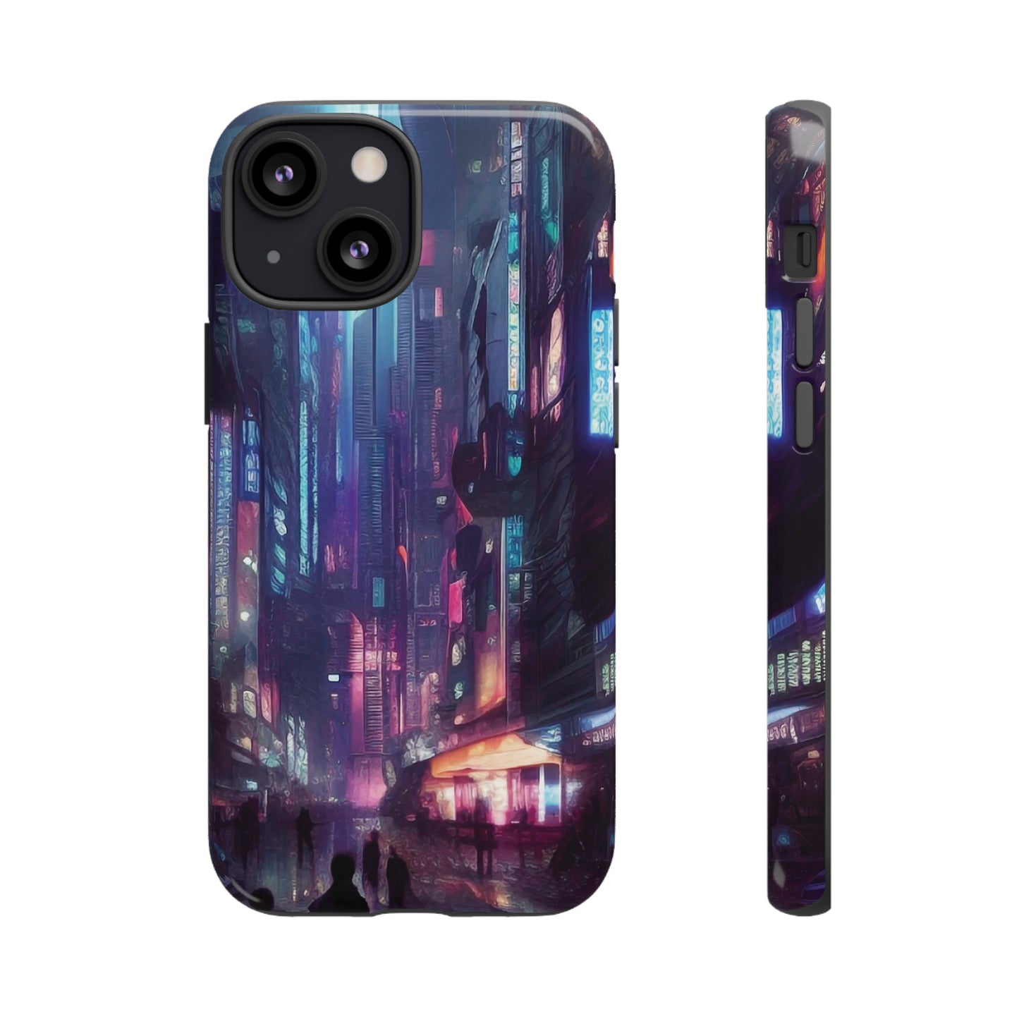 Futuristic Sci-Fi City Wallpaper Phone Case | iPhone 15 Plus/ Pro, 14, 13, 12| Google Pixel 7, Pro, 5| Samsung Galaxy S23 All Major Phone Models