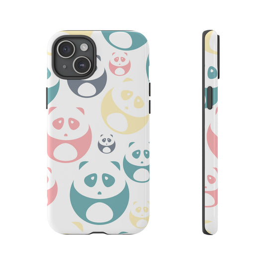 Colourful Panda Wallpaper Phone Case | iPhone 15 Plus/ Pro, 14, 13, 12| Google Pixel 7, Pro, 5| Samsung Galaxy S23 All Major Phone Models