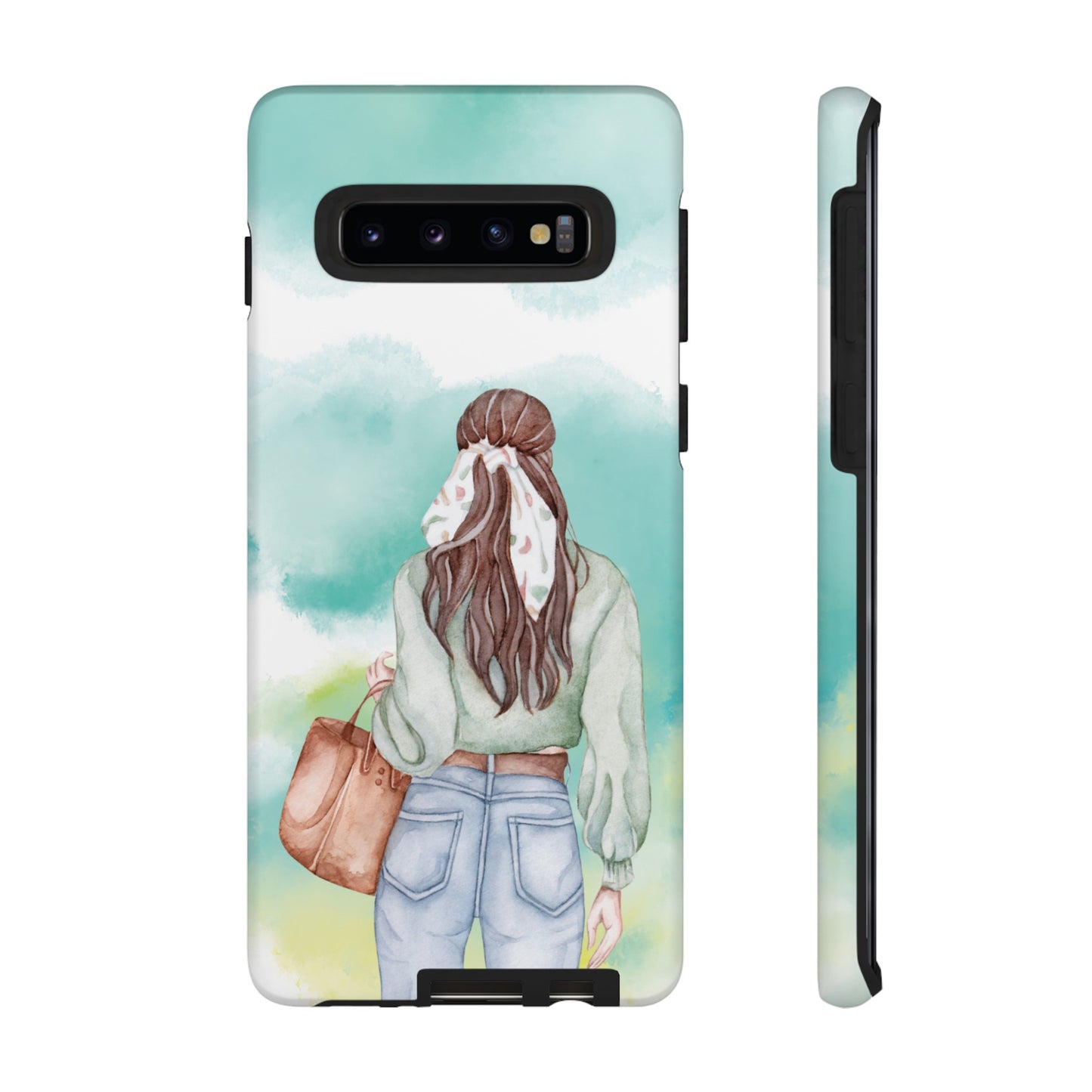 Girl Wallpaper Phone Case | iPhone 15 Plus/ Pro, 14, 13, 12| Google Pixel 7, Pro, 5| Samsung Galaxy S23 All Major Phone Models