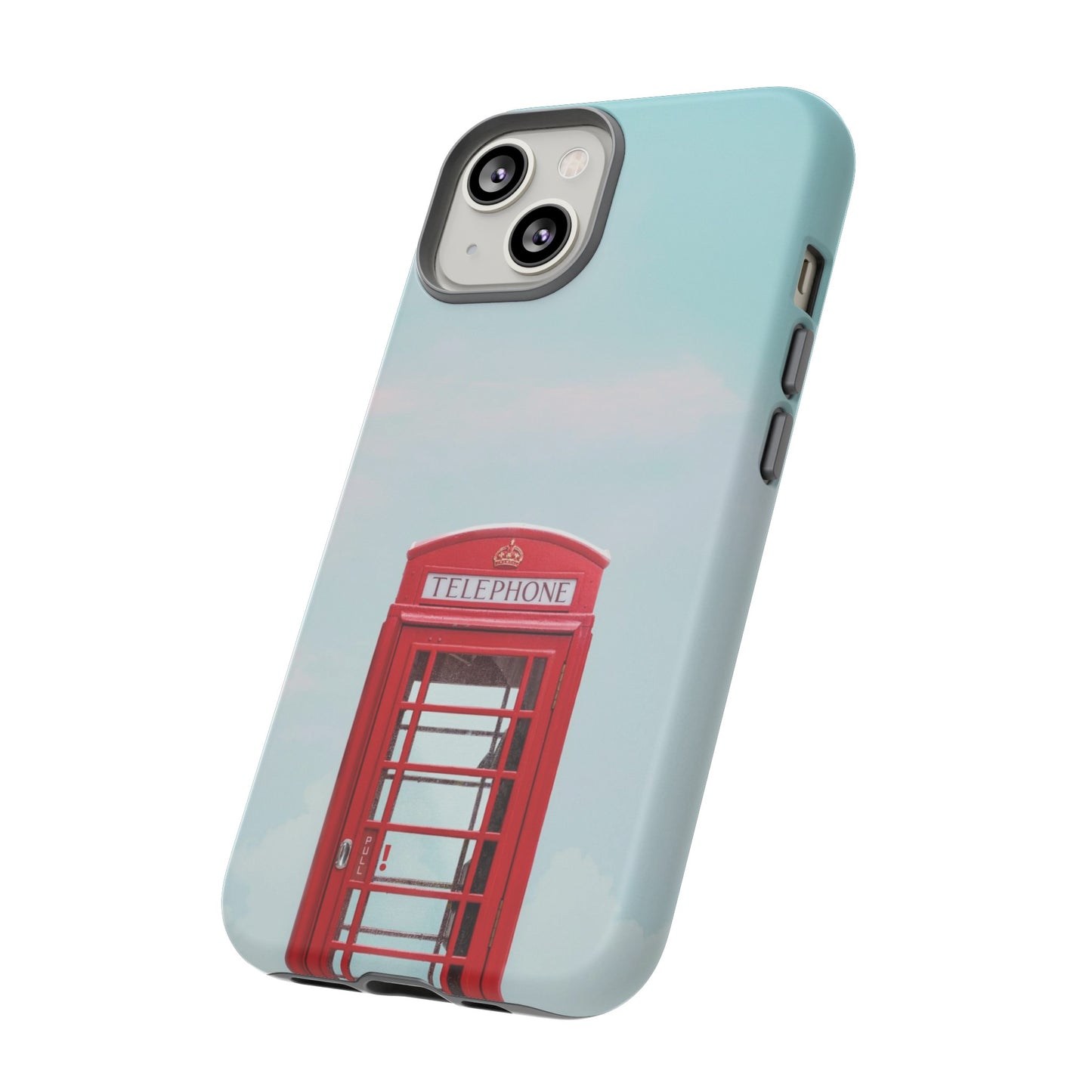 Telephone Booth Wallpaper Phone Case |iPhone 15 Plus/ Pro, 14, 13, 12|Google Pixel 7, Pro, 5| Samsung Galaxy S23 All Major Phone Models