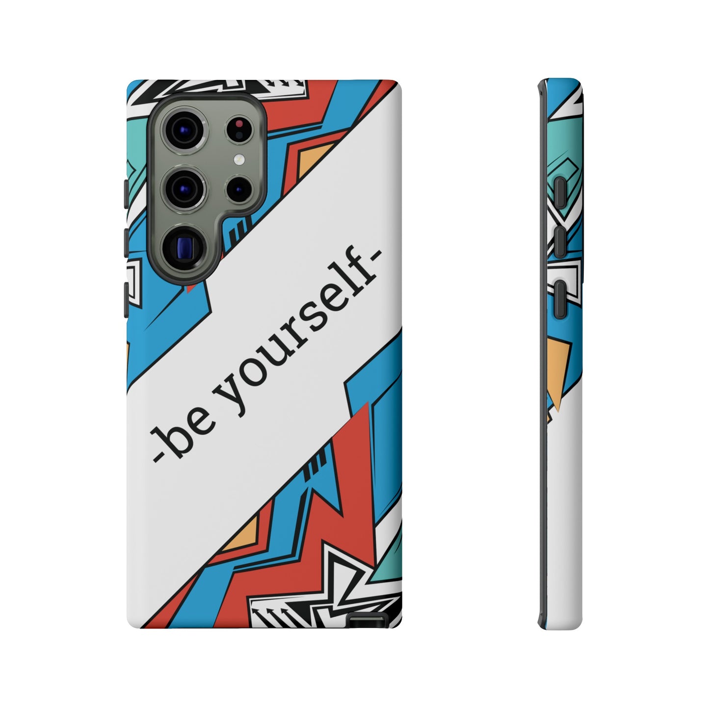 Be Yourself Wallpaper Phone Case | iPhone 15 Plus/ Pro, 14, 13, 12| Google Pixel 7, Pro, 5| Samsung Galaxy S23 All Major Phone Models