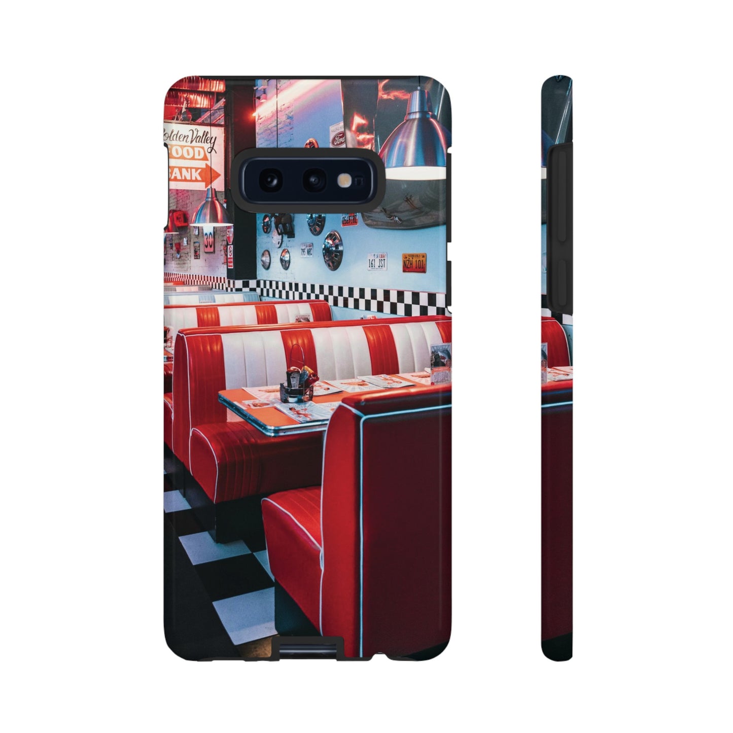 Diner Wallpaper Phone Case | iPhone 15 Plus/ Pro, 14, 13, 12| Google Pixel 7, Pro, 5| Samsung Galaxy S23 All Major Phone Models