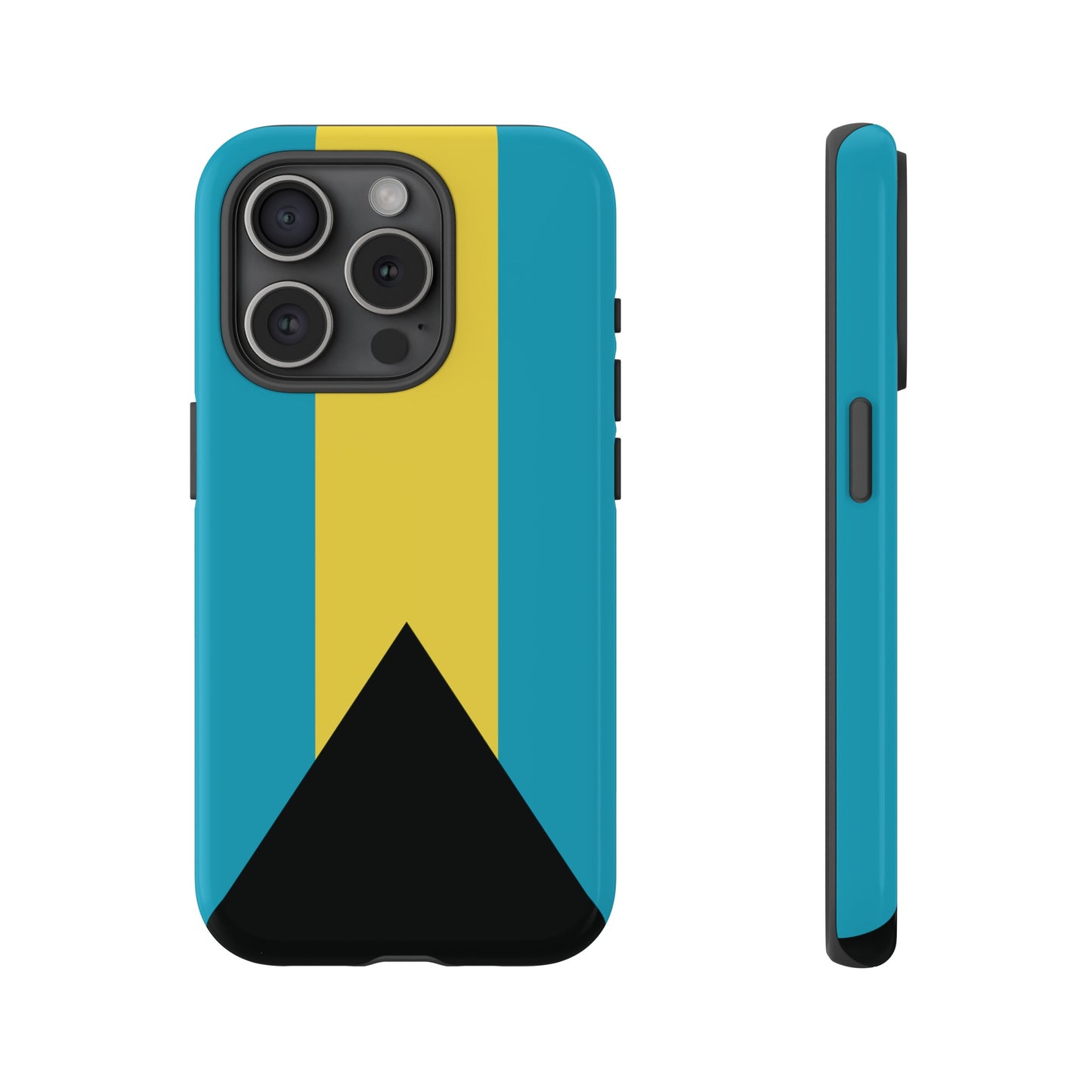 The Bahamas Flag Phone Case | iPhone 15 Plus/ Pro, 14, 13, 12| Google Pixel 7, Pro, 5| Samsung Galaxy S23 All Major Phone Models