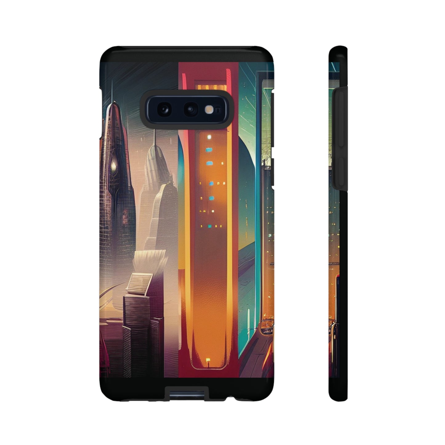 Sci-Fi  Buildings Wallpaper Phone Case | iPhone 15 Plus/ Pro, 14, 13, 12| Google Pixel 7, Pro, 5| Samsung Galaxy S23 All Major Phone Models