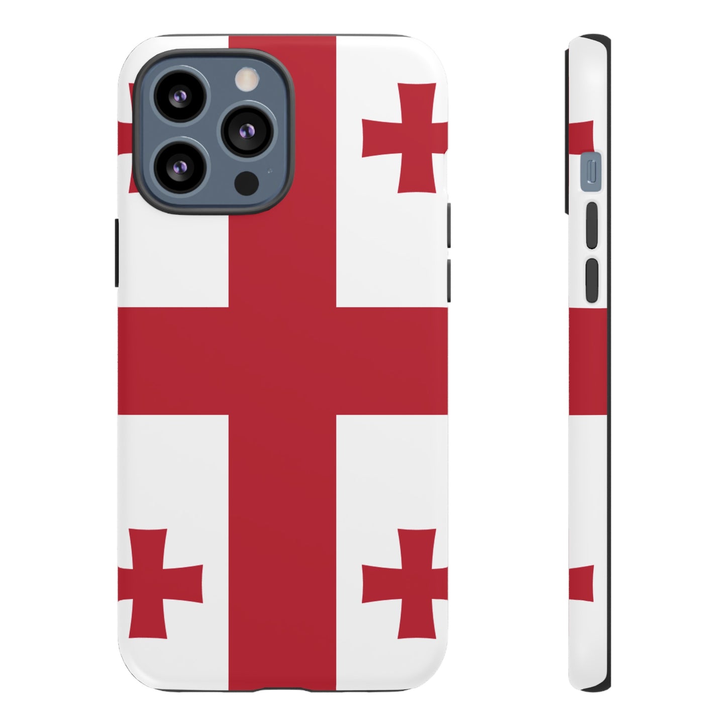 Georgia Flag Phone Case | iPhone 15 Plus/ Pro, 14, 13, 12| Google Pixel 7, Pro, 5| Samsung Galaxy S23 All Major Phone Models