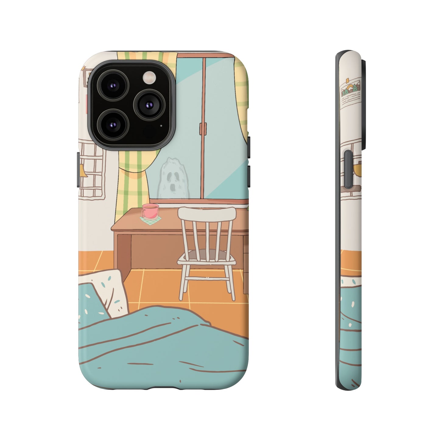 Ghost At The Window Wallpaper Phone Case | iPhone 15 Plus/ Pro, 14, 13, 12| Google Pixel 7, Pro, 5| Samsung Galaxy S23 All Major Phone Models