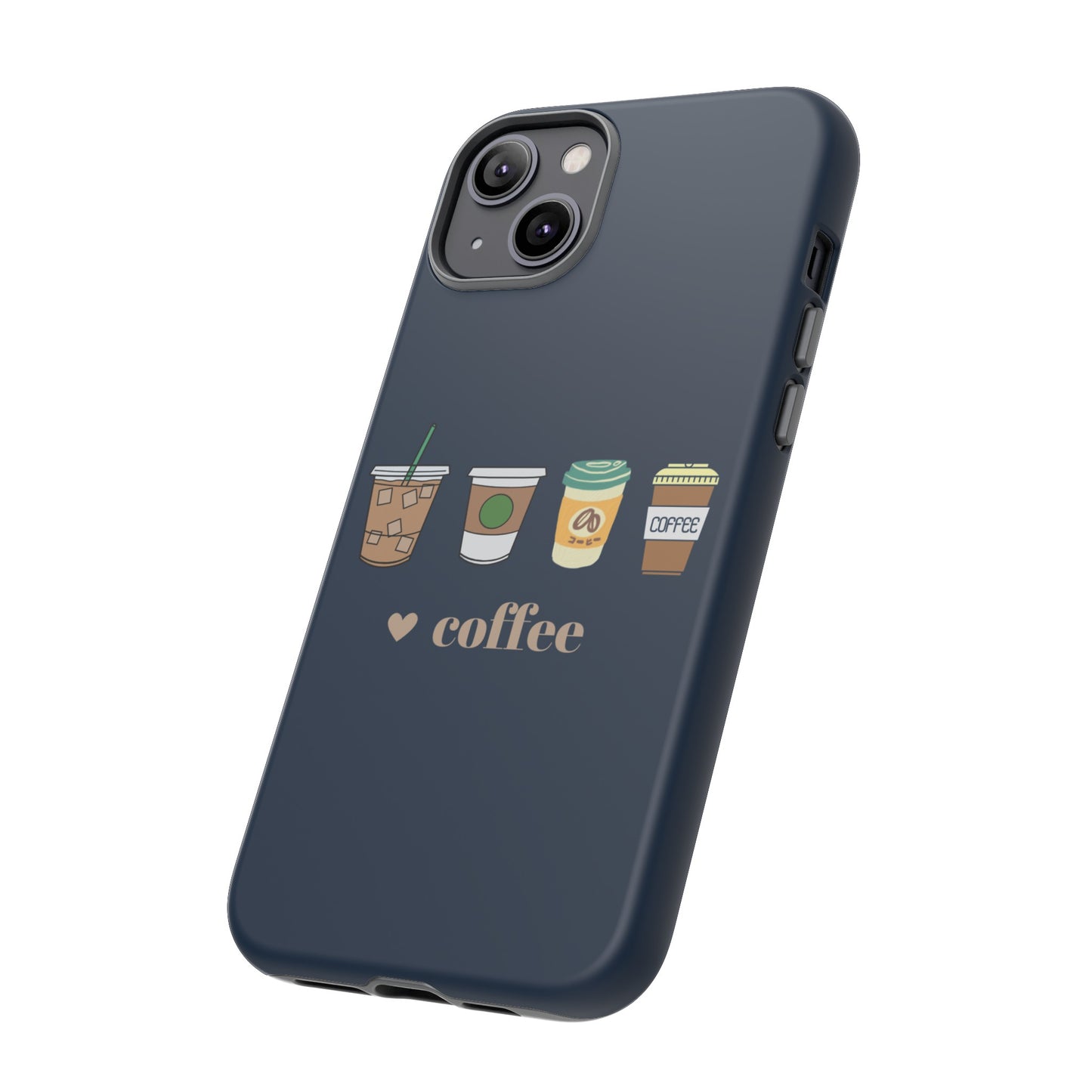 Coffee Wallpaper Phone Case | iPhone 15 Plus/ Pro, 14, 13, 12| Google Pixel 7, Pro, 5| Samsung Galaxy S23 All Major Phone Models