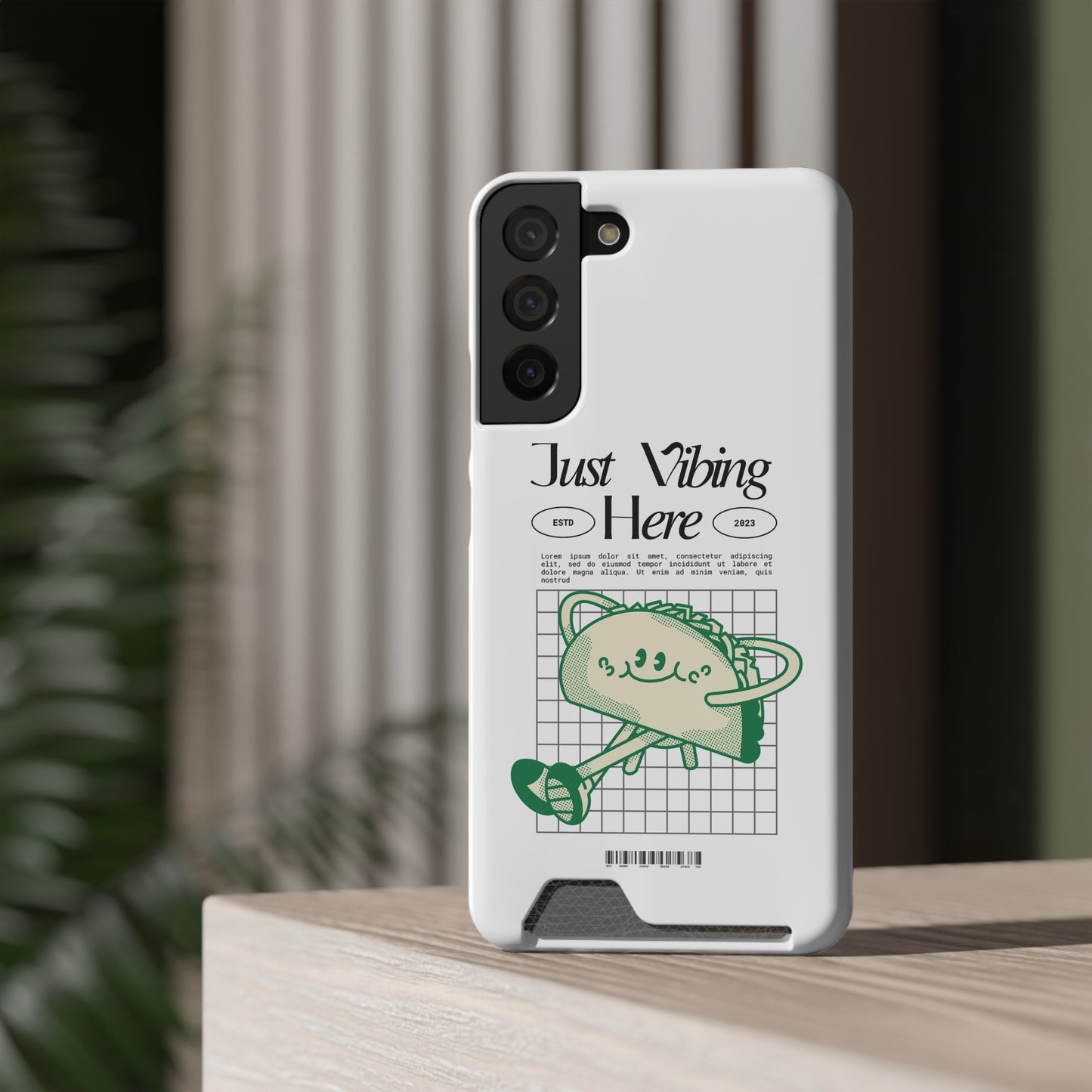 Just Vibing Here Phone Case | iPhone 15 Plus/ Pro, 14, 13, 12|Samsung Galaxy Models