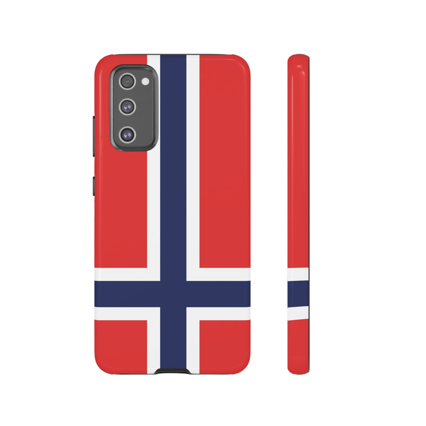 Norway Flag Phone Case | iPhone 15 Plus/ Pro, 14, 13, 12| Google Pixel 7, Pro, 5| Samsung Galaxy S23 All Major Phone Models