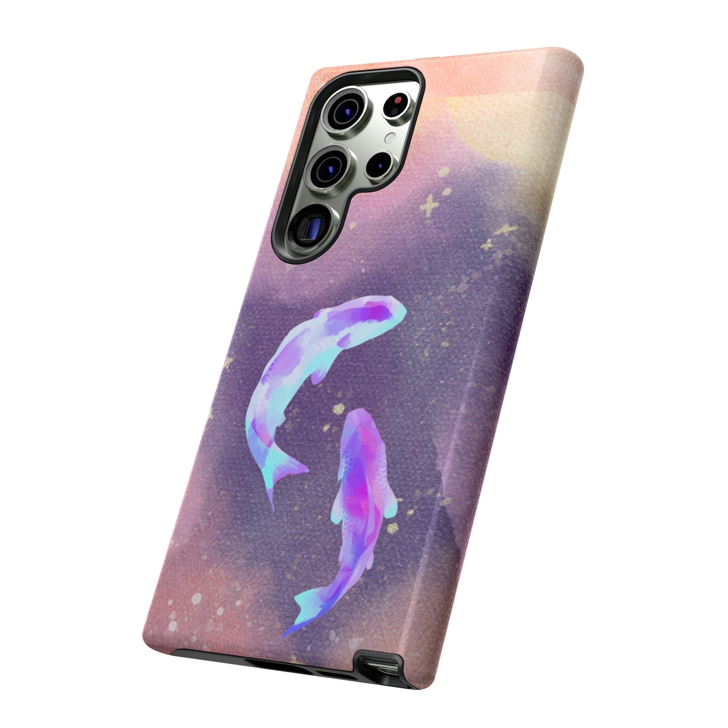 Cosmic Koi Phone Case | iPhone 15 Plus/ Pro, 14, 13, 12| Google Pixel 7, Pro, 5| Samsung Galaxy S23 All Major Phone Models