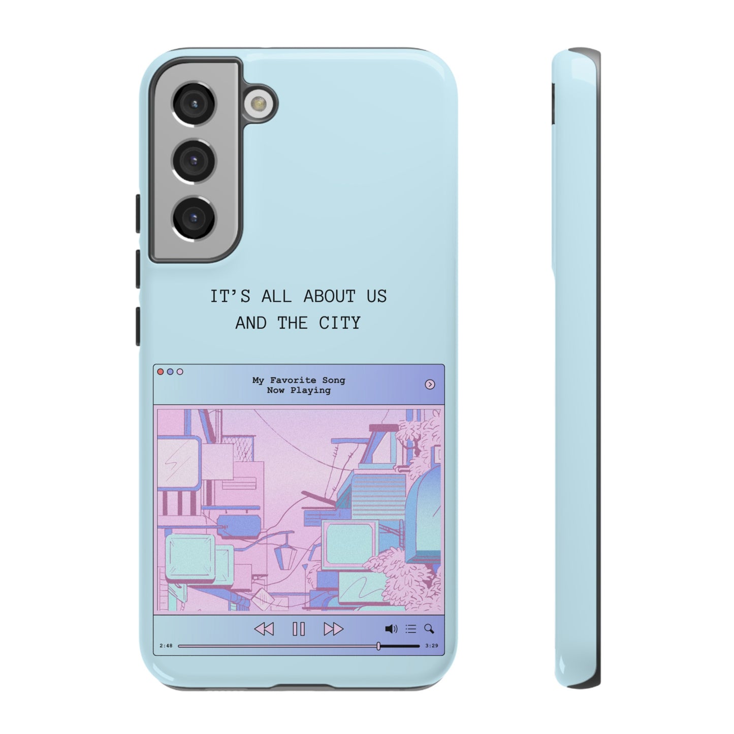 Us And The City Phone Case | iPhone 15 Plus/ Pro, 14, 13, 12| Google Pixel 7, Pro, 5| Samsung Galaxy S23 All Major Phone Models