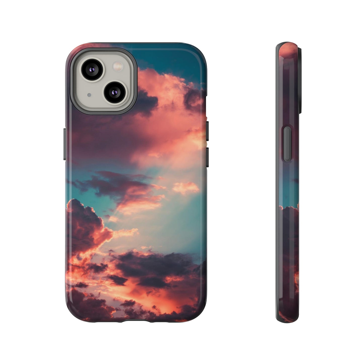 Violet Sky Wallpaper Phone Case | iPhone 15 Plus/ Pro, 14, 13, 12| Google Pixel 7, Pro, 5| Samsung Galaxy S23 All Major Phone Models