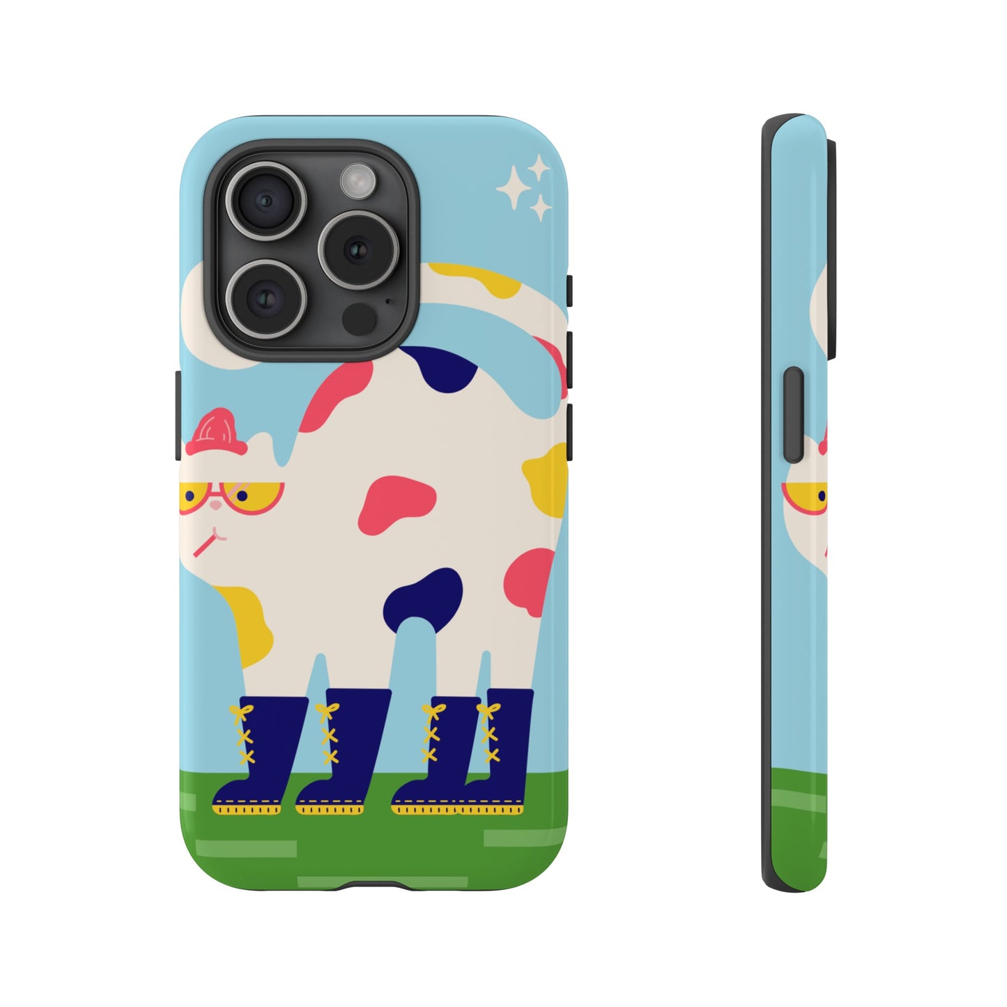 Rainboot Cat Phone Case | iPhone 15 Plus/ Pro, 14, 13, 12| Google Pixel 7, Pro, 5| Samsung Galaxy S23 All Major Phone Models