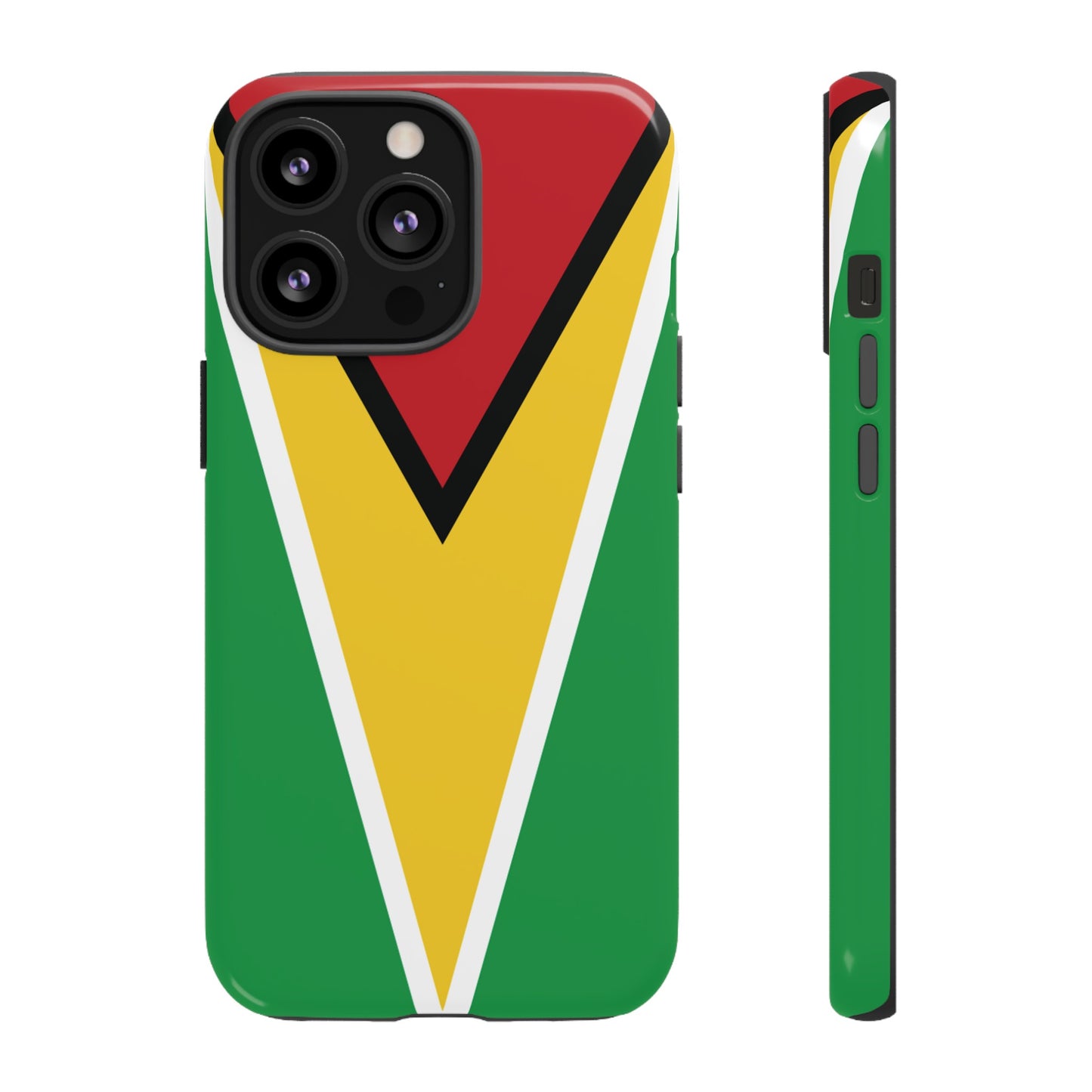 Guyana Flag Phone Case | iPhone 15 Plus/ Pro, 14, 13, 12| Google Pixel 7, Pro, 5| Samsung Galaxy S23 All Major Phone Models