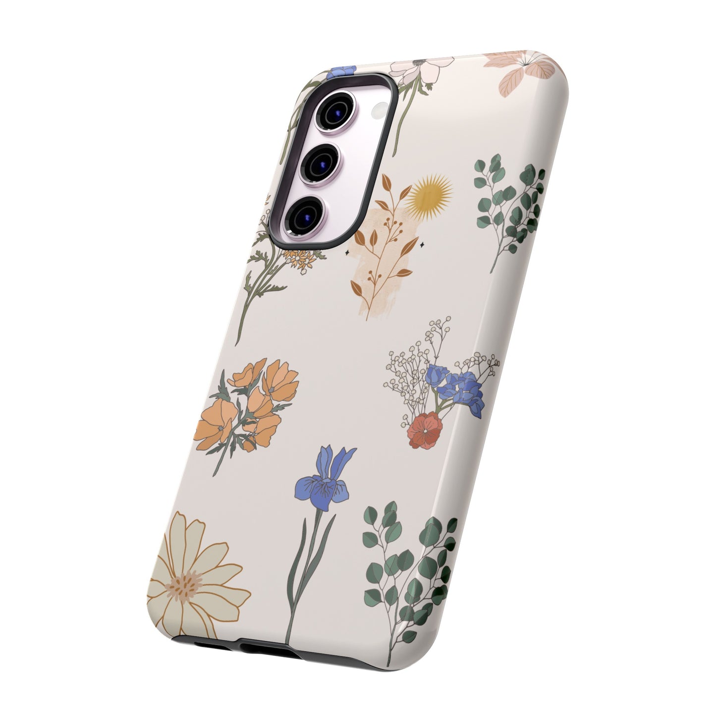 Floral Collage Phone Case | iPhone 15 Plus/ Pro, 14, 13, 12| Google Pixel 7, Pro, 5| Samsung Galaxy S23 All Major Phone Models