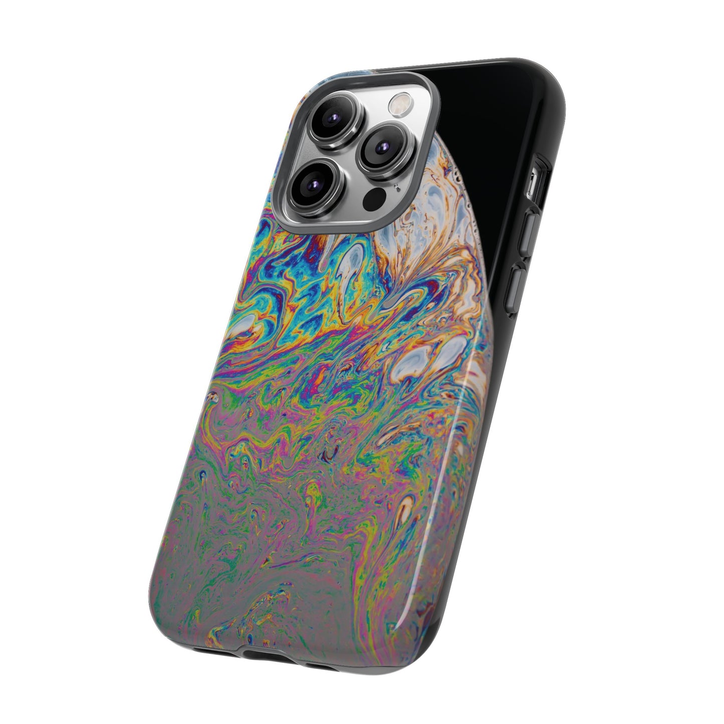 Rainbow Orb Wallpaper Phone Case | iPhone 15 Plus/ Pro, 14, 13, 12| Google Pixel 7, Pro, 5| Samsung Galaxy S23 All Major Phone Models